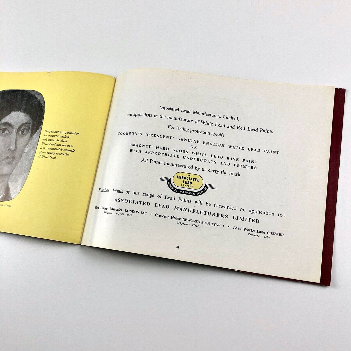 Painting With A Policy | Associated Lead Manufacturers Limited trade brochure | undated, presumably late 1940s-early 1950s