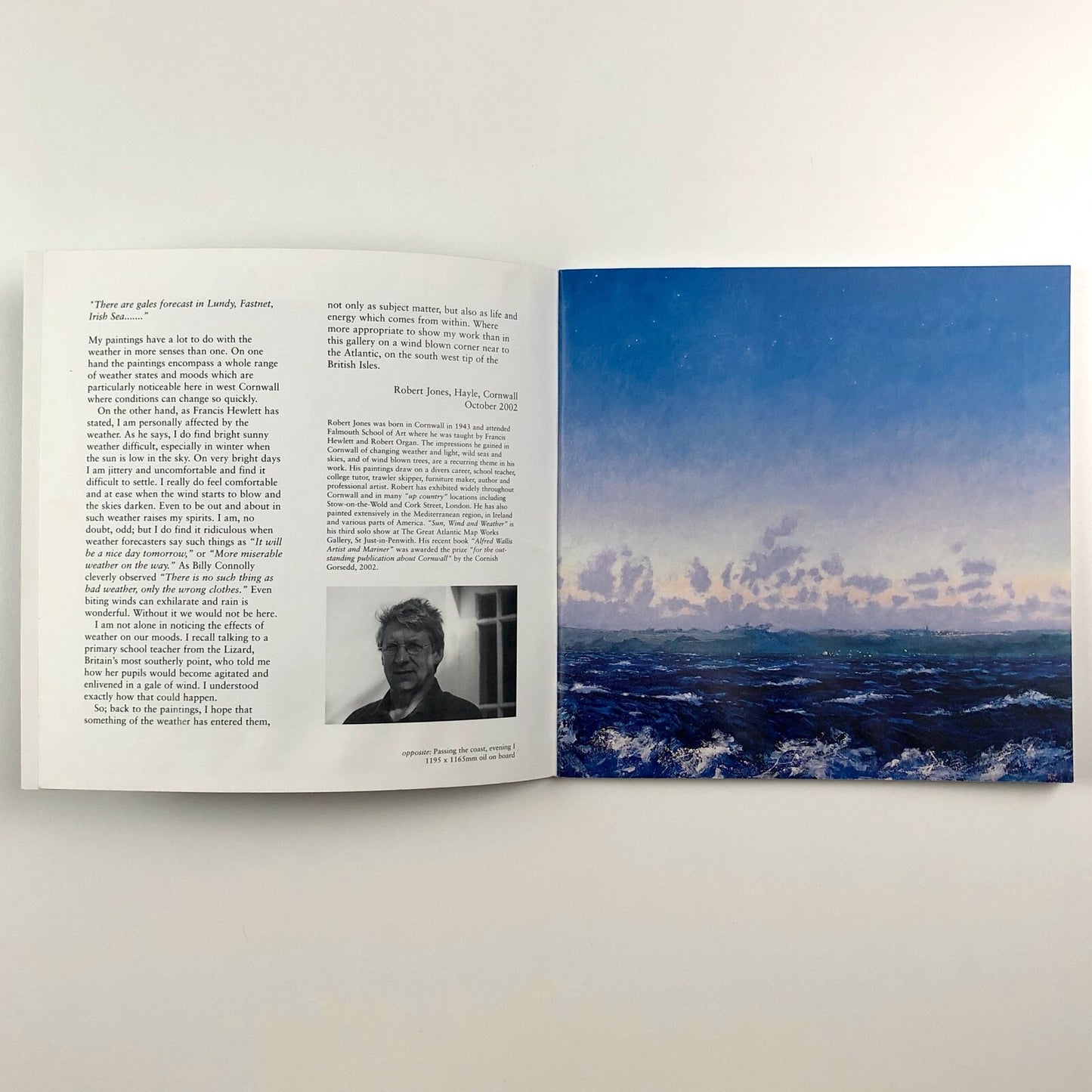 Robert Jones – Sun, Wind and Weather | Foreword by Frances Hewlett, 2002