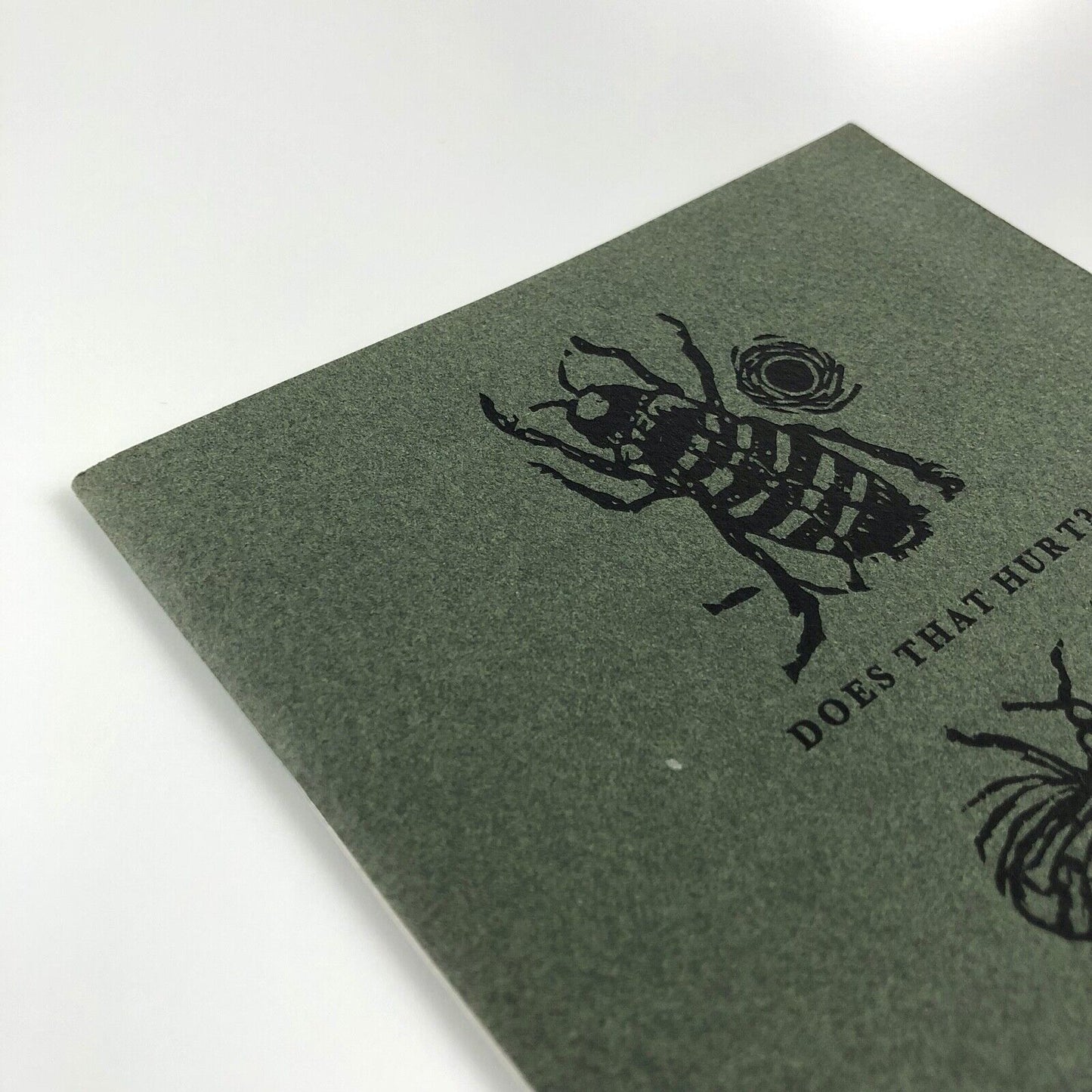 Does That Hurt? Andrew Motion | Prospero Poets 1995 Rigby Graham woodcuts