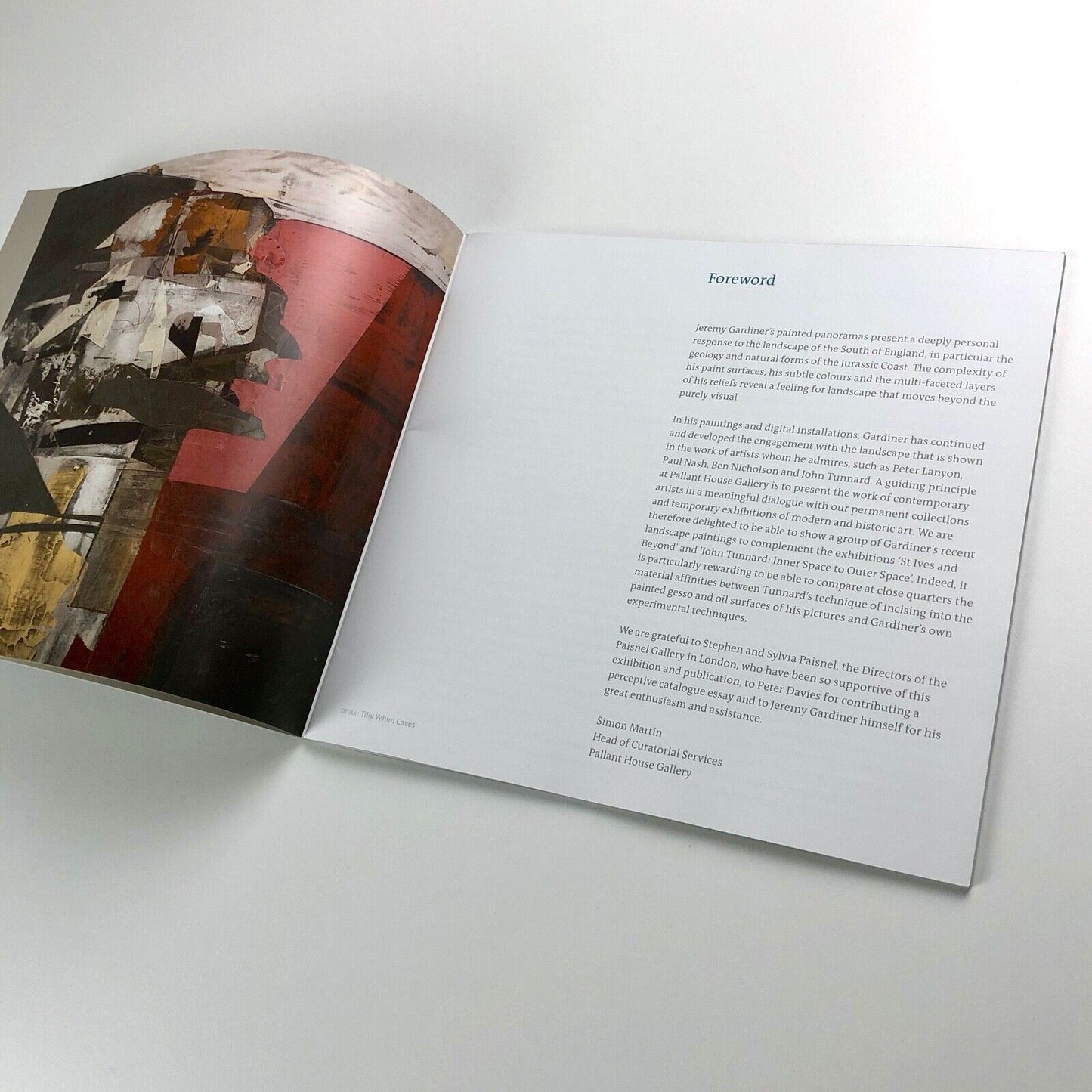 Jeremy Gardiner: A Panoramic View catalogue | Pallant House / Paisnel Gallery, 2010