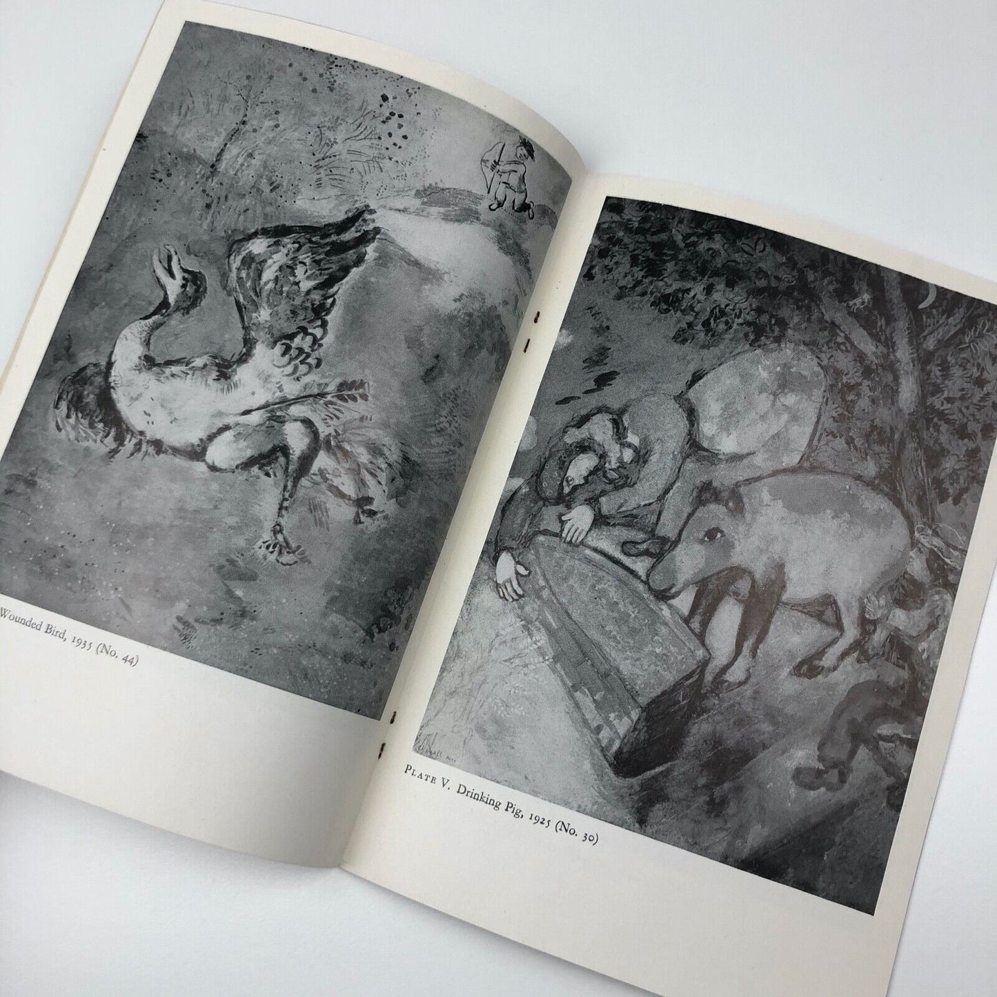 Marc Chagall. an exhibition of Paintings, Prints, Book Illustrations and Theatre Design (1908-1947) | Tate Gallery, February 1948 | Arts Council | | Introduction by R. H. Wilenski