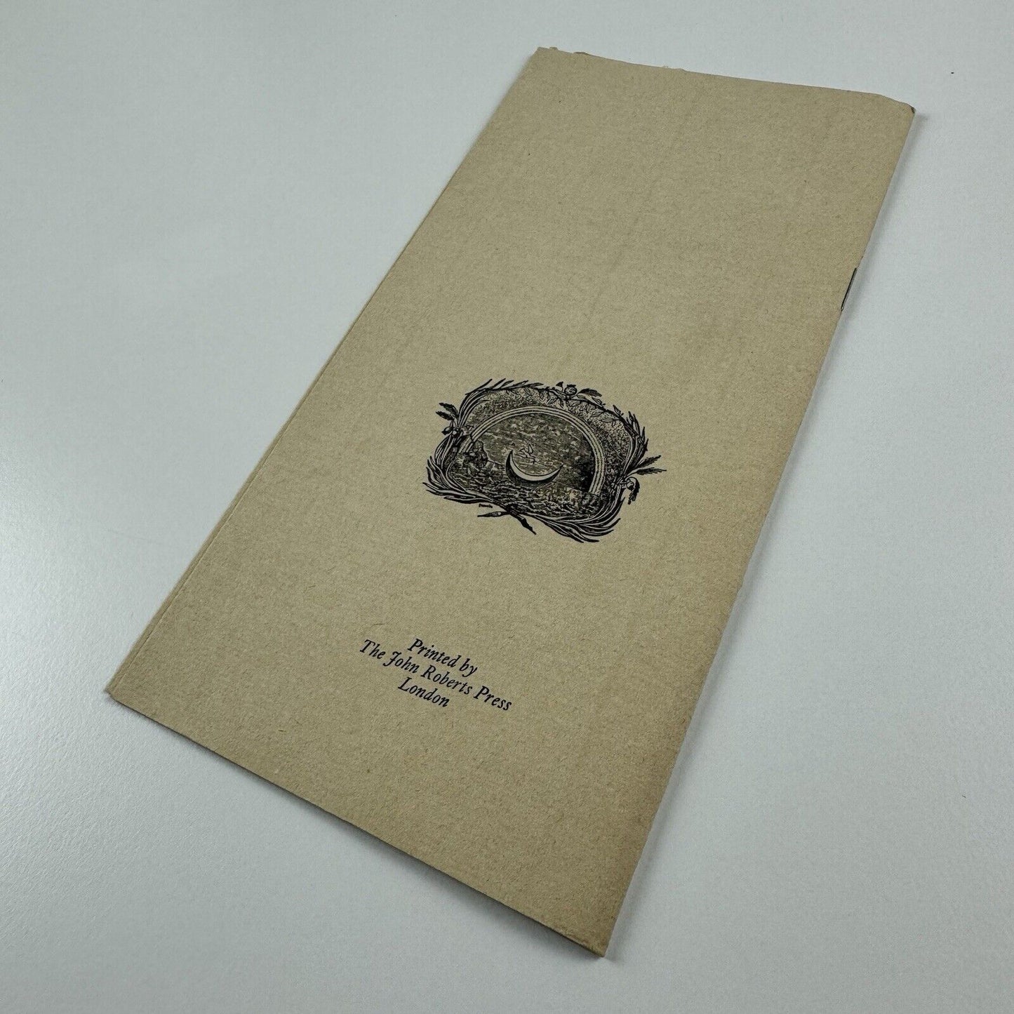 Leaflet for The Rainbow Press | The first 10 publications 1970-1977 | The John Robert Press | includes Ted Hughes, Sylvia Plath