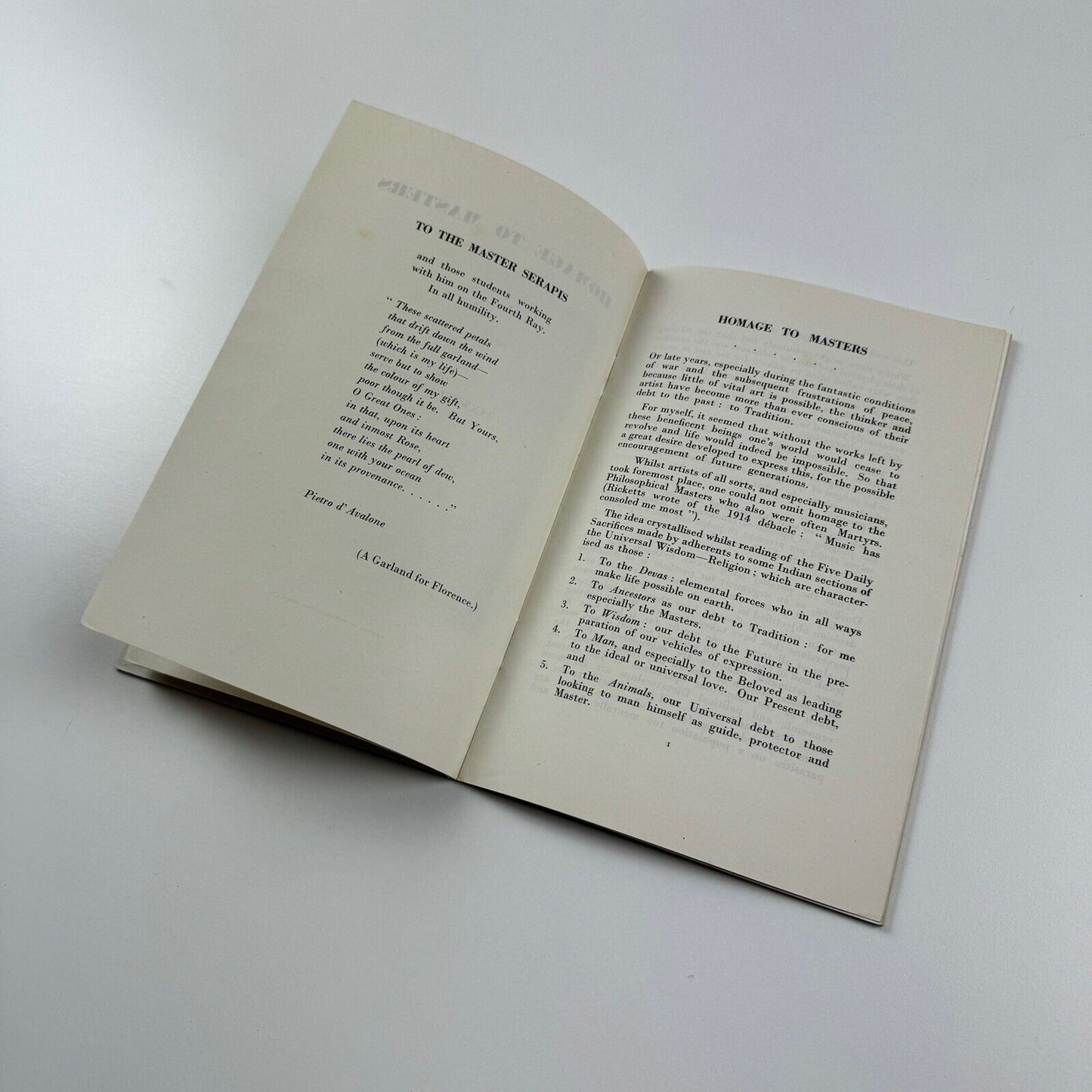 Homage to Masters by Maxwell Armfield | Privately printed, c.1949