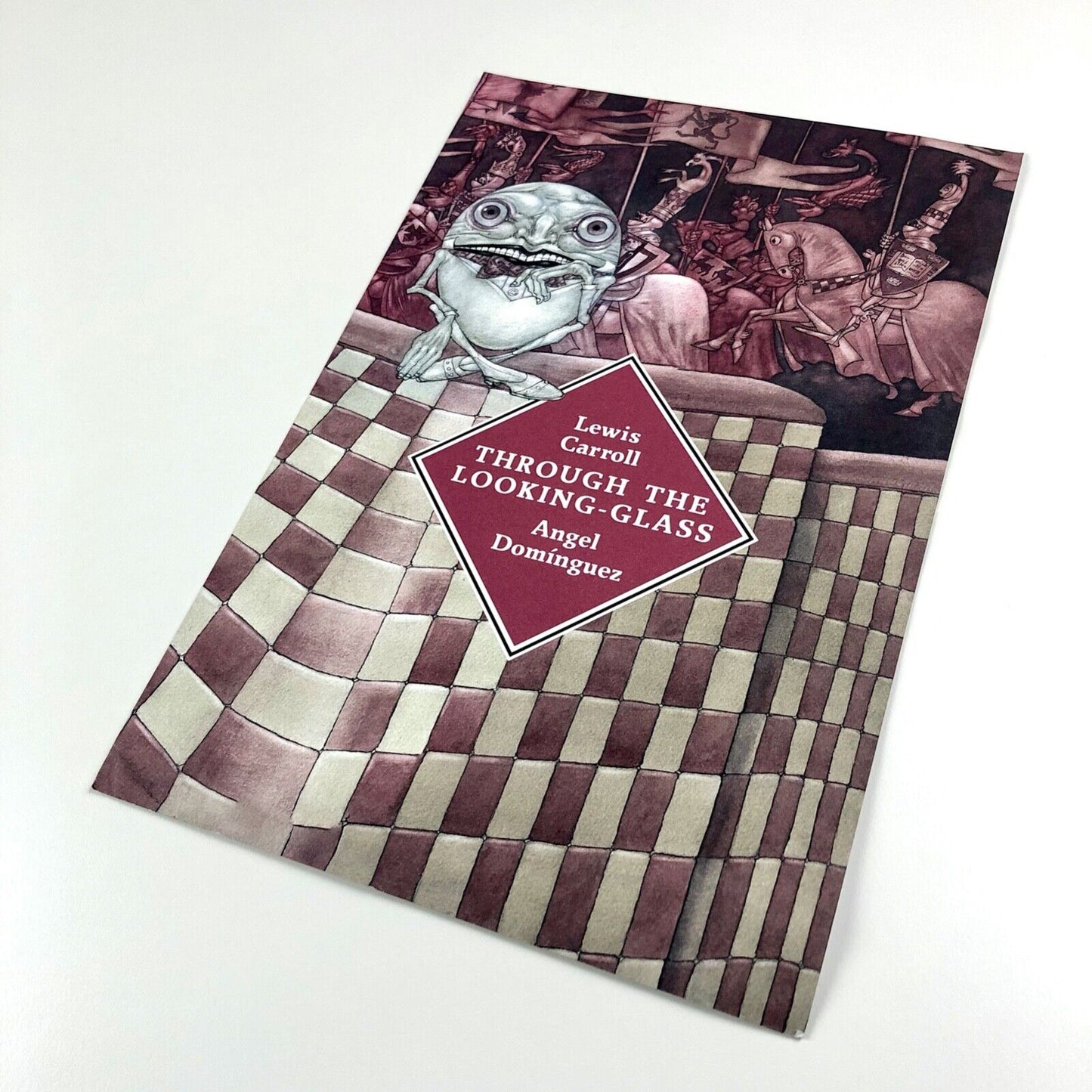 Prospectus for Through The Looking Glass Lewis Carroll | The Inky Parrot Press | Illustrations by Angel Domínguez