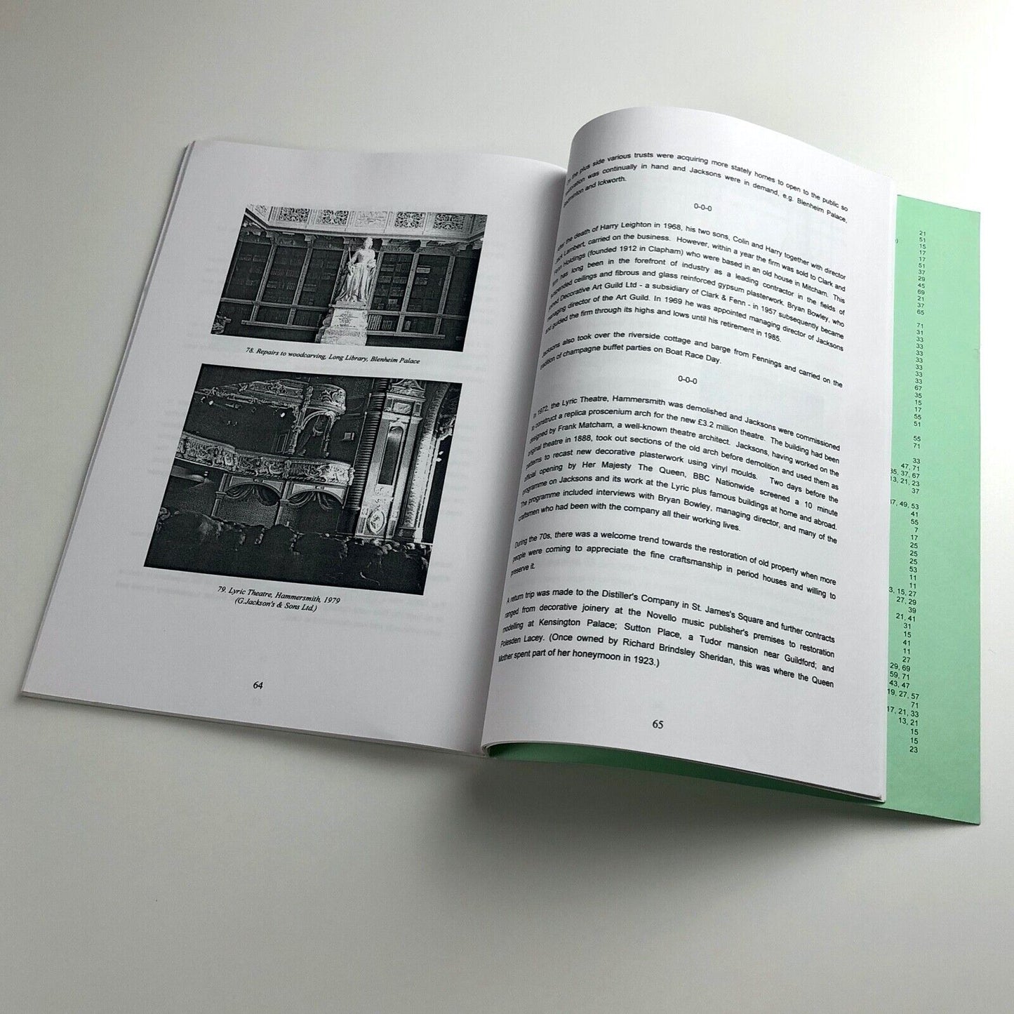 The Ornamental Jacksons. A Brief History of George Jackson & Sons Limited. Ornamental Composition Manufacturers by Marion R. May | Self-published, 2001