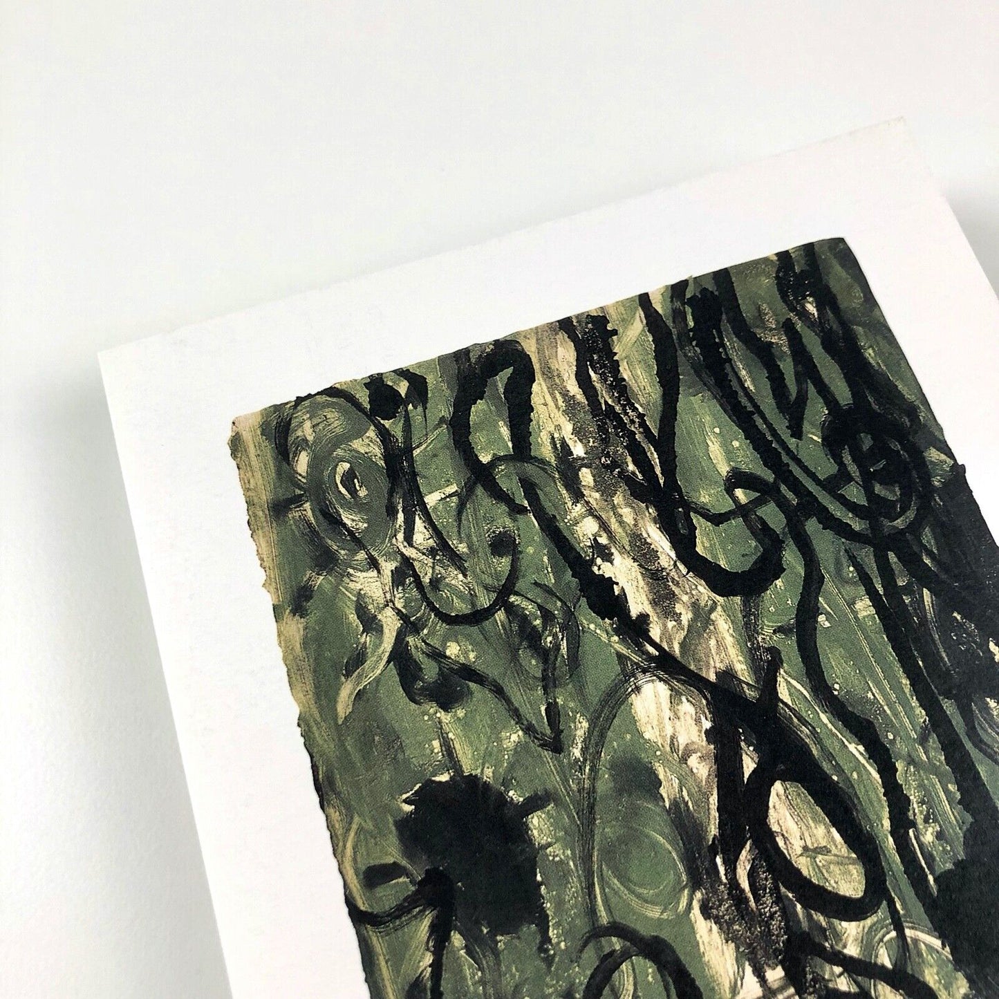 Christopher Le Brun. Monotypes 1986-1996 | Card flyer, Marlborough Graphics London