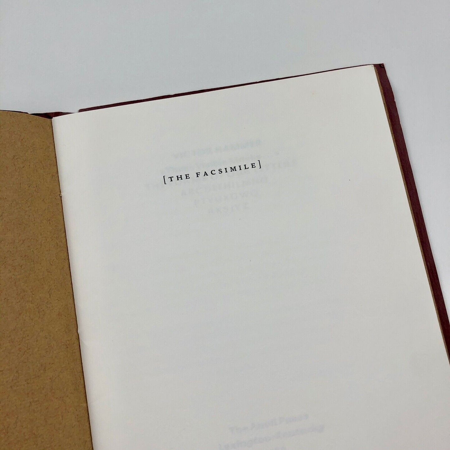 The Forms of Our Letters Typophile Monograph, new series, number 6 Victor Hammer