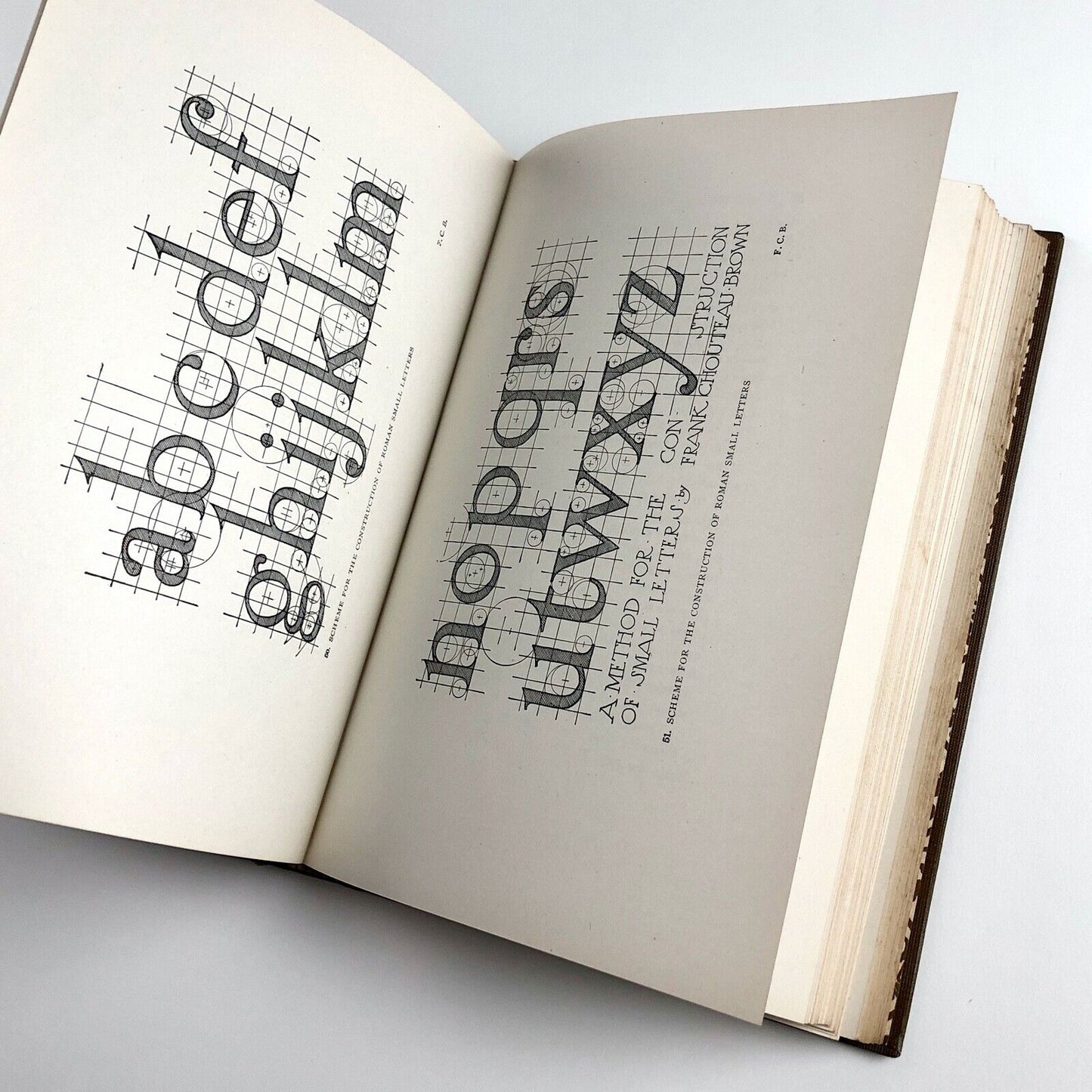 Letters & Lettering: A Treatise with 200 Examples | Frank Chouteau Brown, 1921