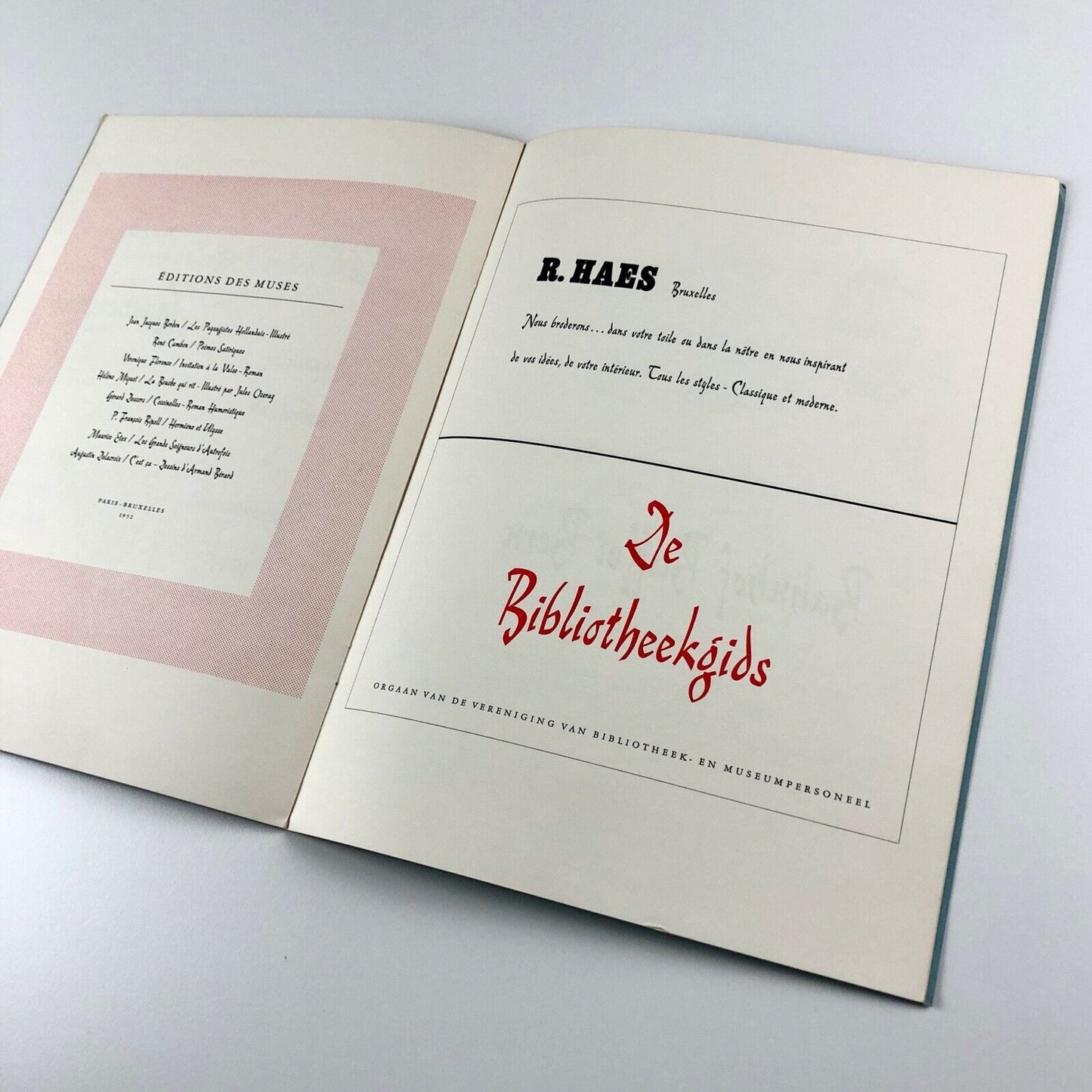 Reiner Script by Imre Reiner | Typefoundry Amsterdam type specimen booklet c.1952