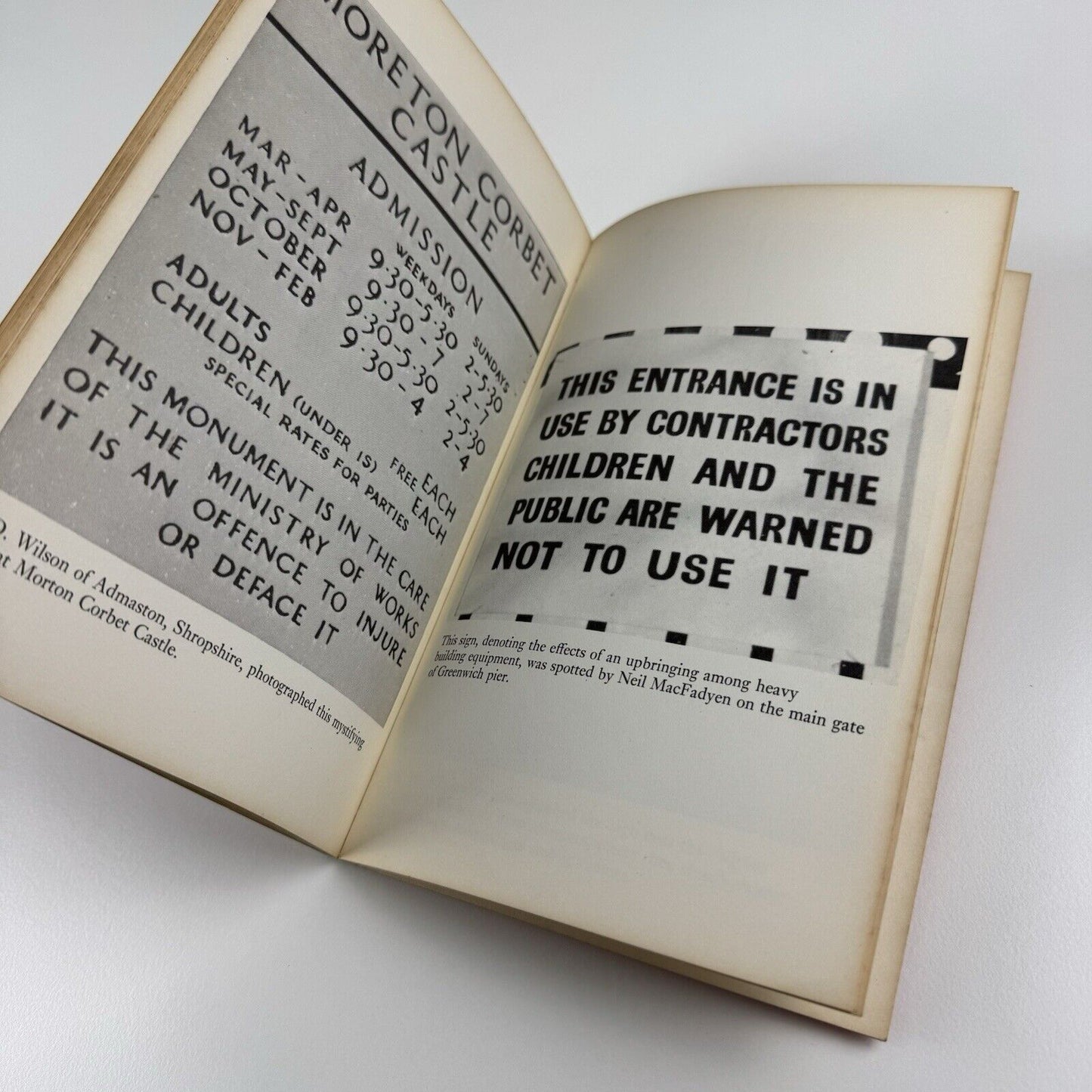 More Signs of The Times. A further selection of comic signs | Elm Tree 1975