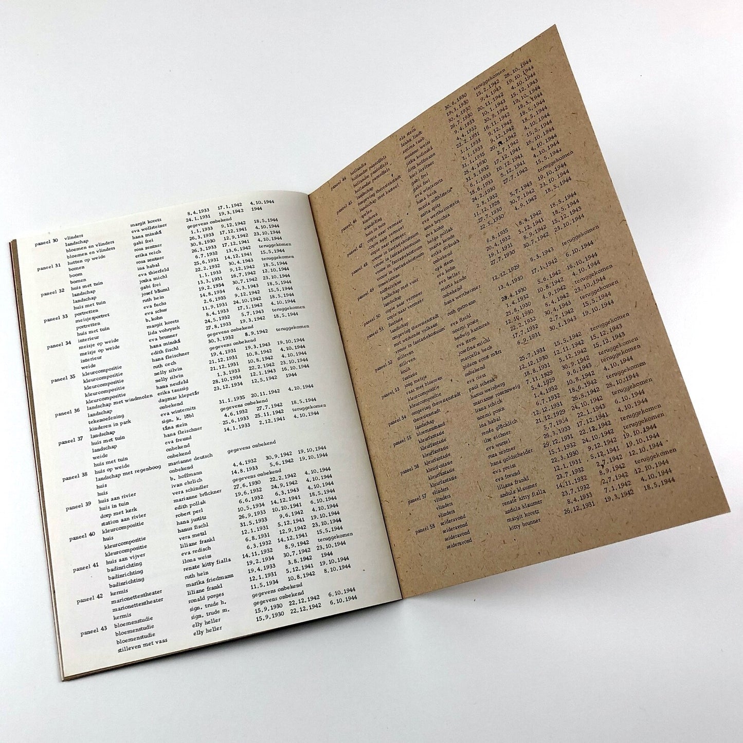 Een vlinder heb ik hier niet gezien | Museum Fodor catalogue | No. 239, 1960