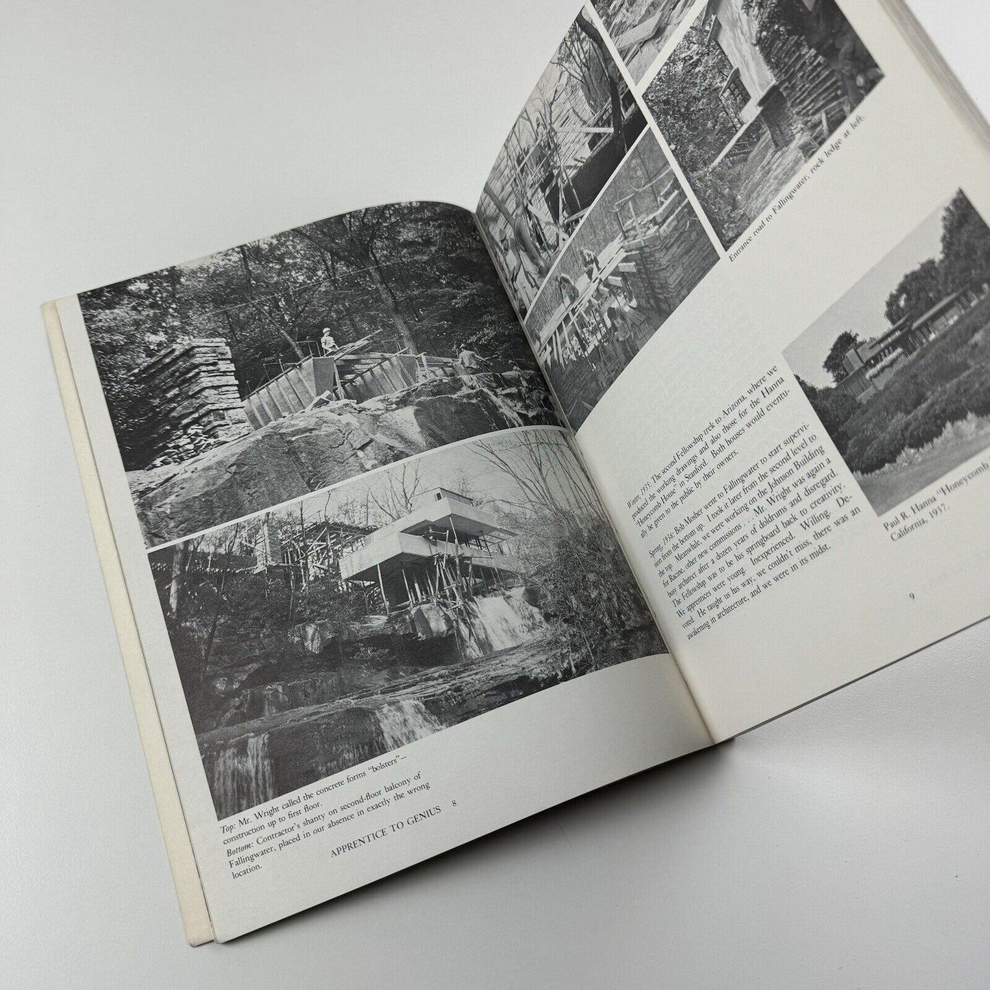 Years with Frank Lloyd Wright. Apprentice to Genius by Edgar Tafel | Dover Publications, 1979