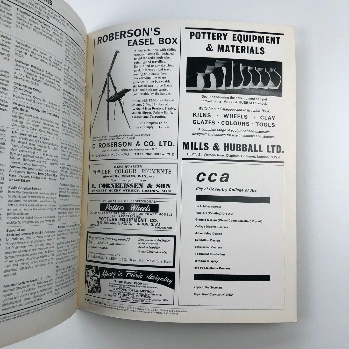 Studio International magazine April 1966: Naum Gabo and the Constructivist Tradition