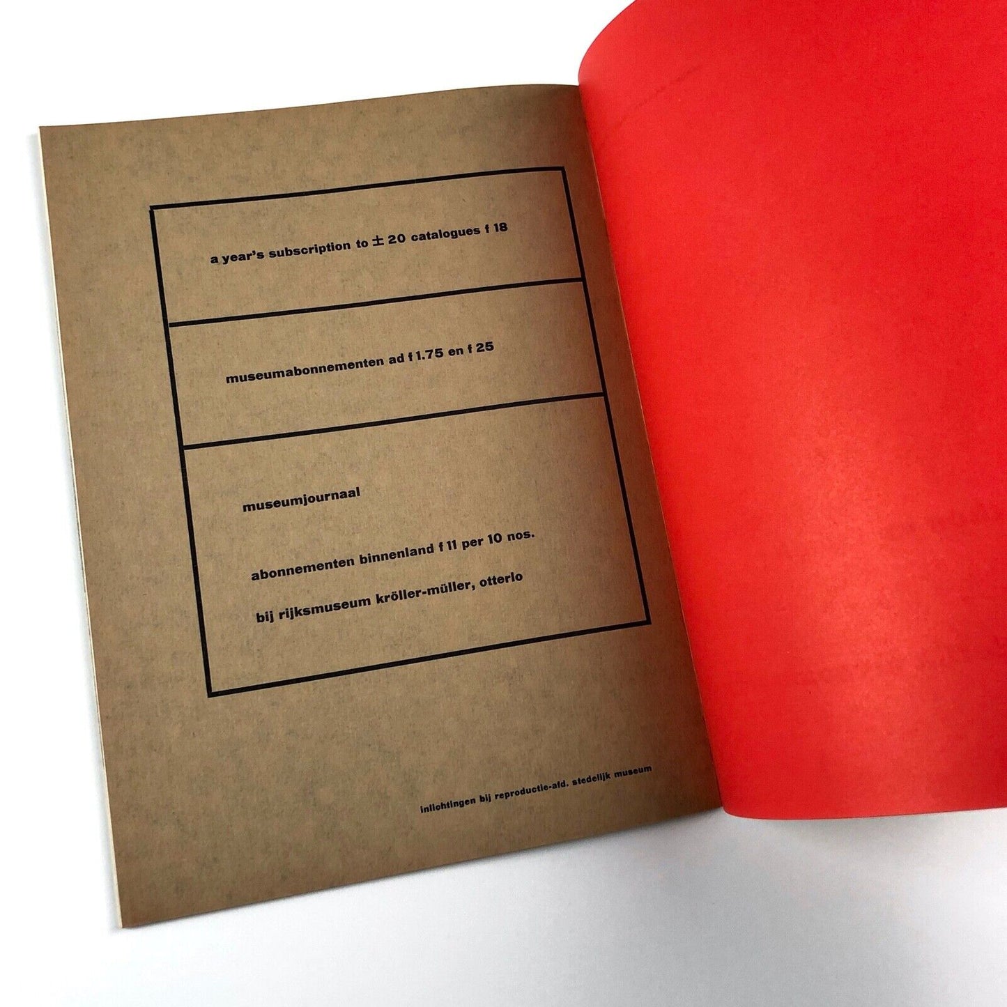 Collectie Theo Van Gogh | Stedelijk Museum catalogue | Cat. no. 226, 1960