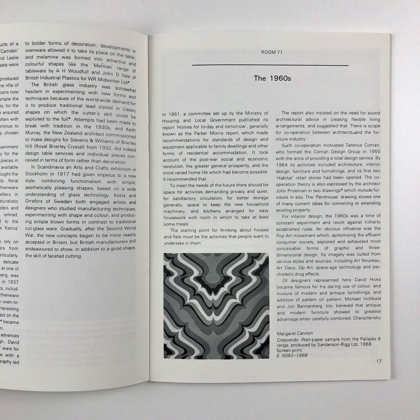 The Way We Live Now: Designs for Interiors 1950 to the Present Day by Margaret Timmers | V&A 1978/9