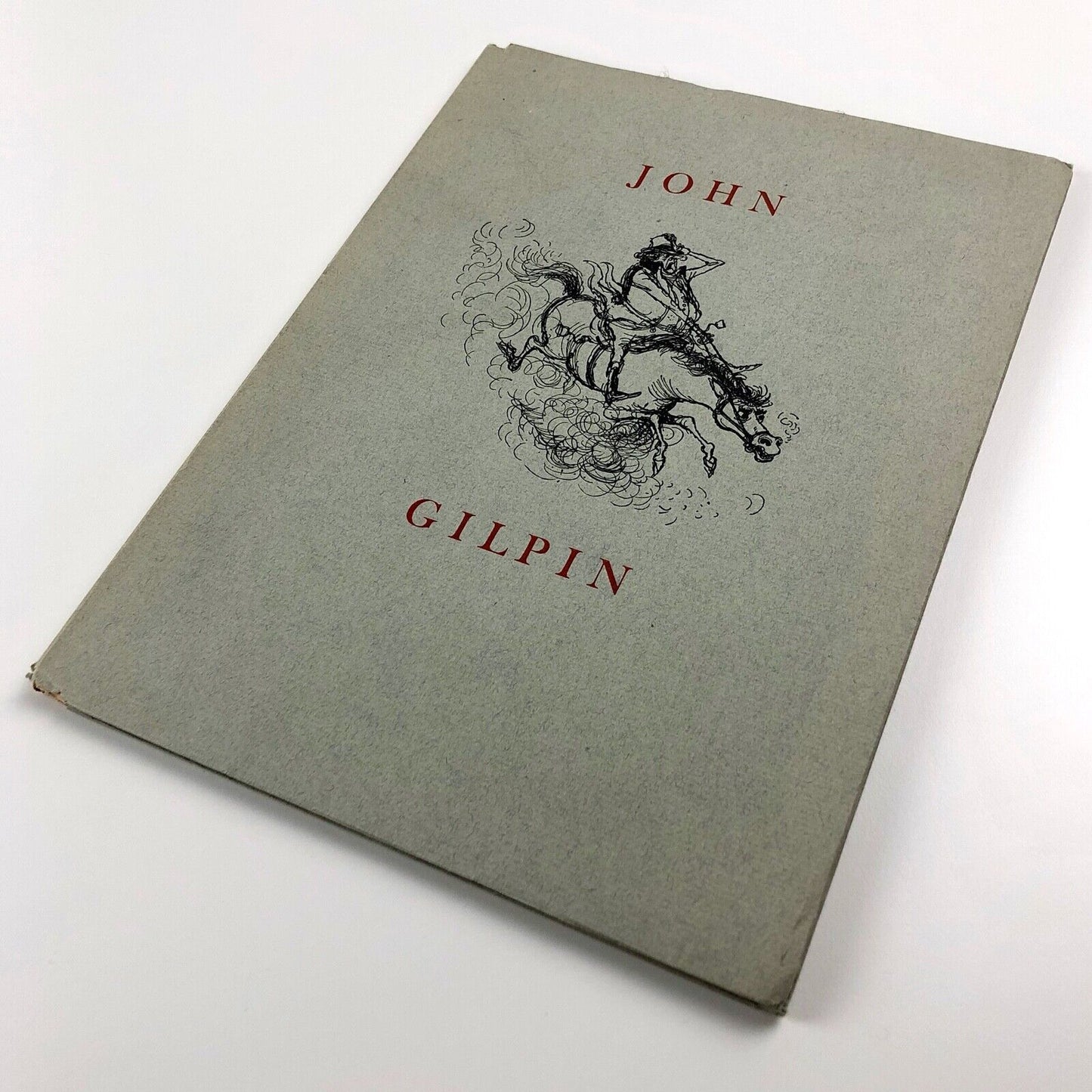 The Diverting History of John Gilpin | The Chiswick Press 1952, illustrations by Ronald Searle