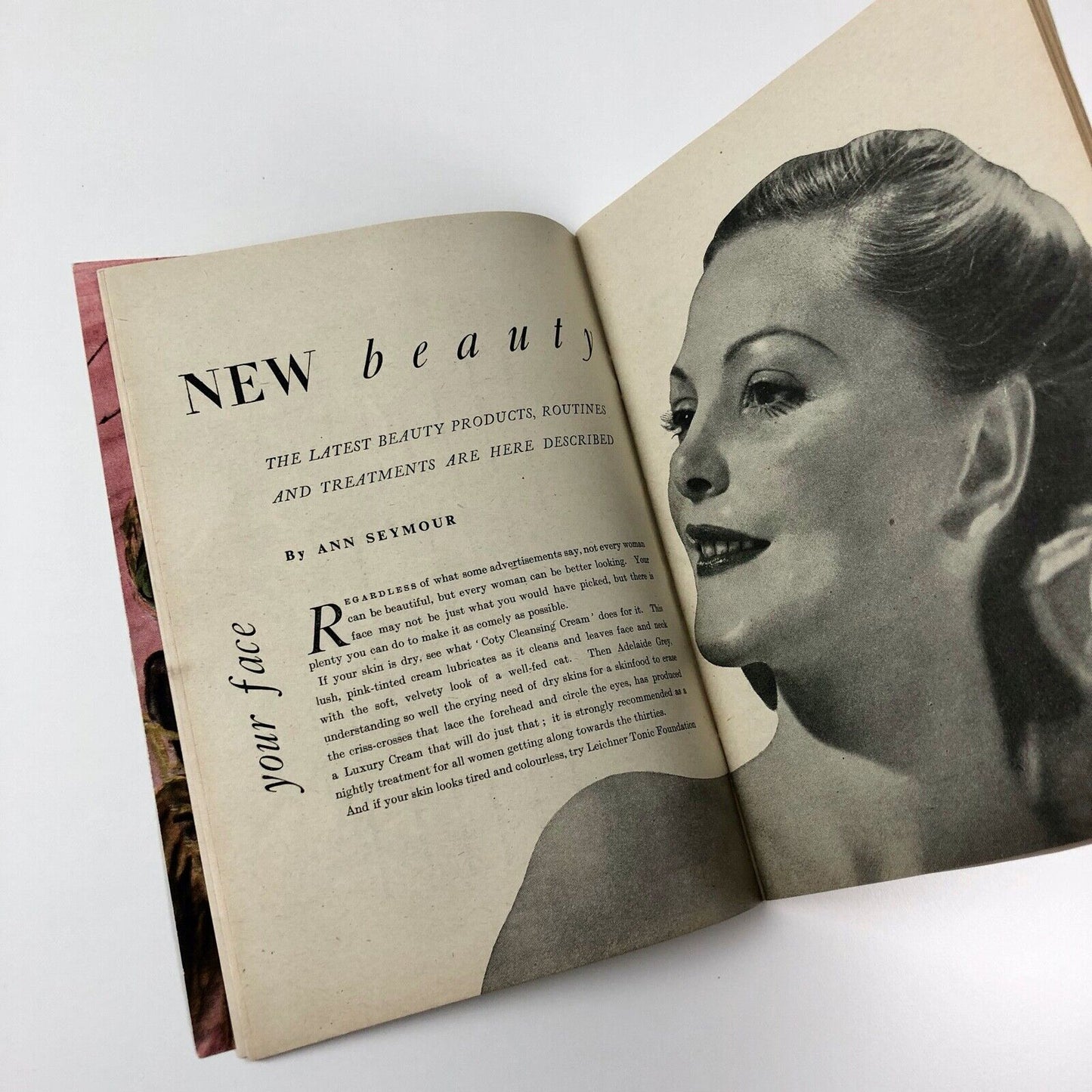 Woman and Beauty magazine. New Beauty Issue – January 1947