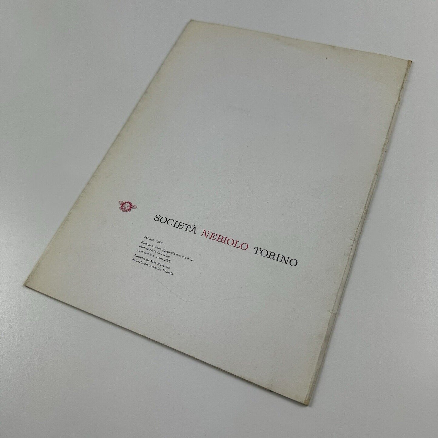 Type specimen folder – Società Nebiolo, Torino | Designed by Aldo Novarese