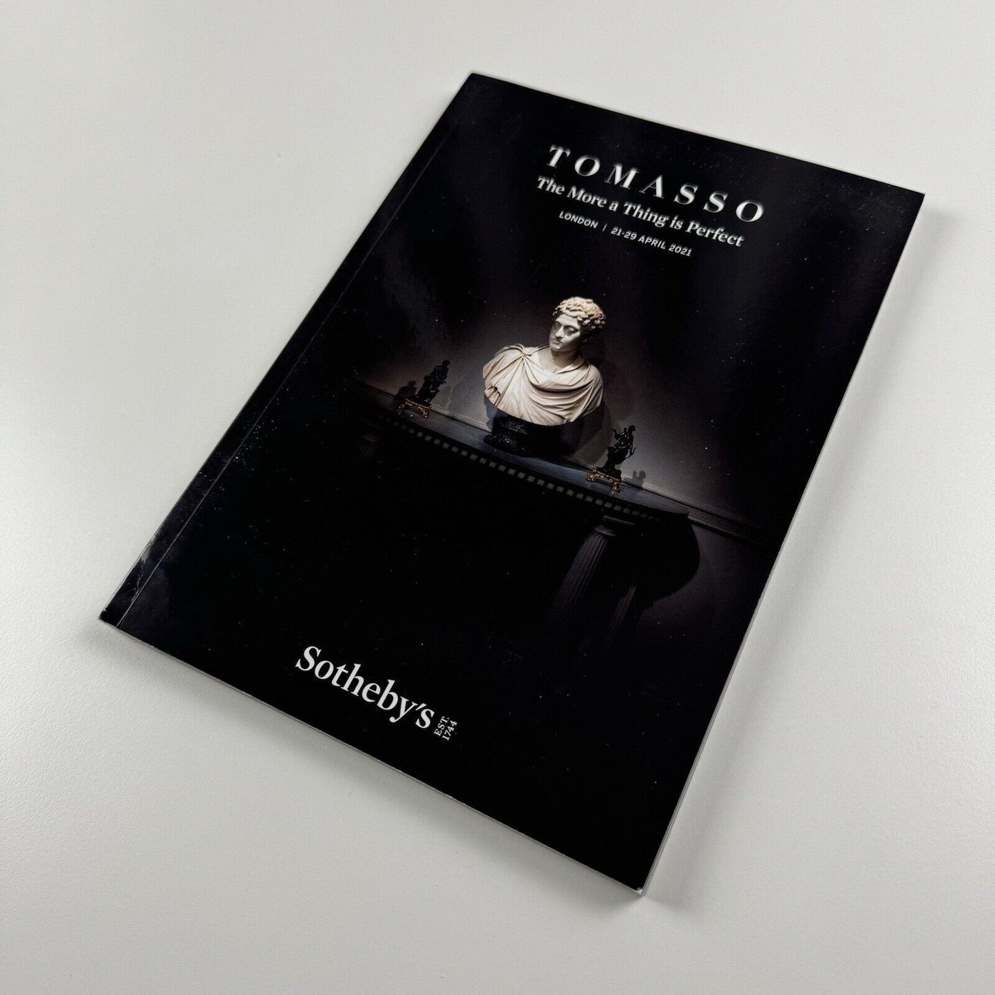 Tomasso. The More a Thing is Perfect | Sotheby’s sale London 21-29 April 2021