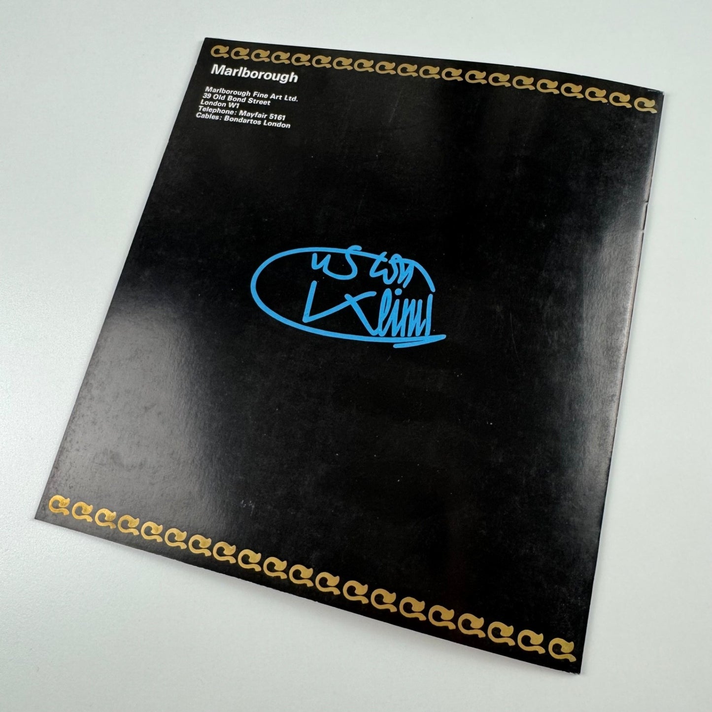 Gustav Klimt. Paintings and Drawings | Marlborough Oct-Nov 1965 design by Gordon House