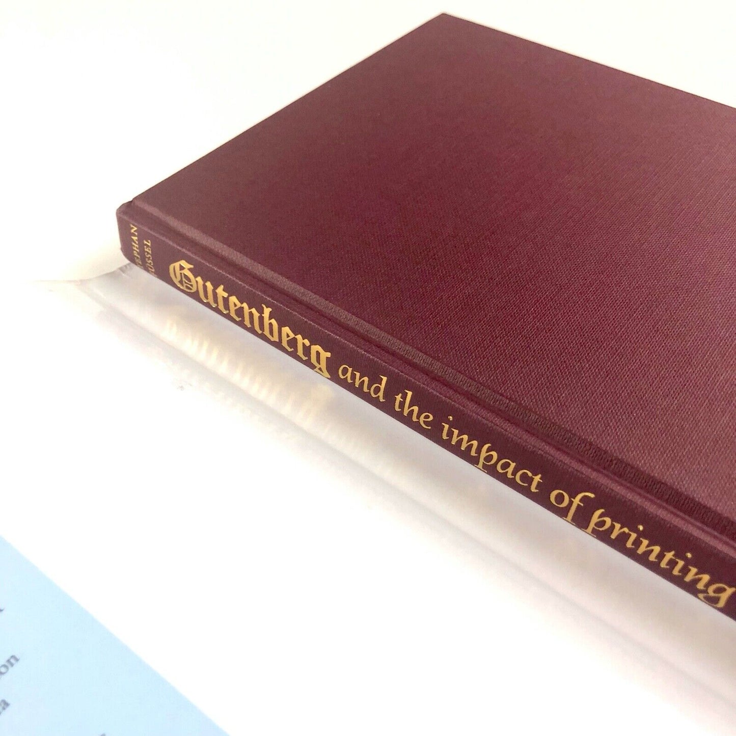 Gutenberg and the Impact of Printing by Stephen Füssel | Ashgate, 2005 edition