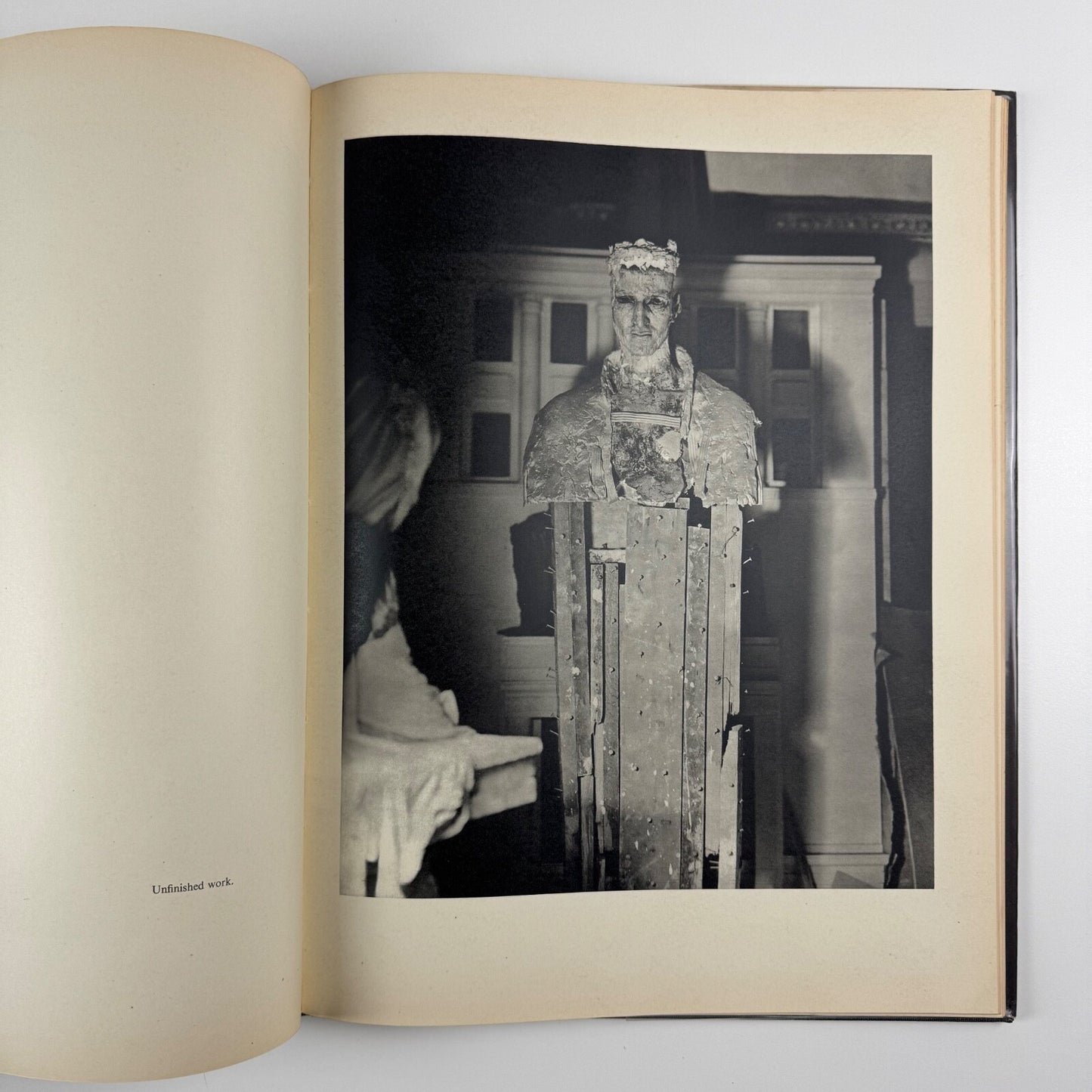 Epstein. A camera study of the sculptor at work by Geoffrey Ireland. Introduction Laurie Lee | Andre Deutsch in association with the Royal College of Art, undated presumed to be 1957