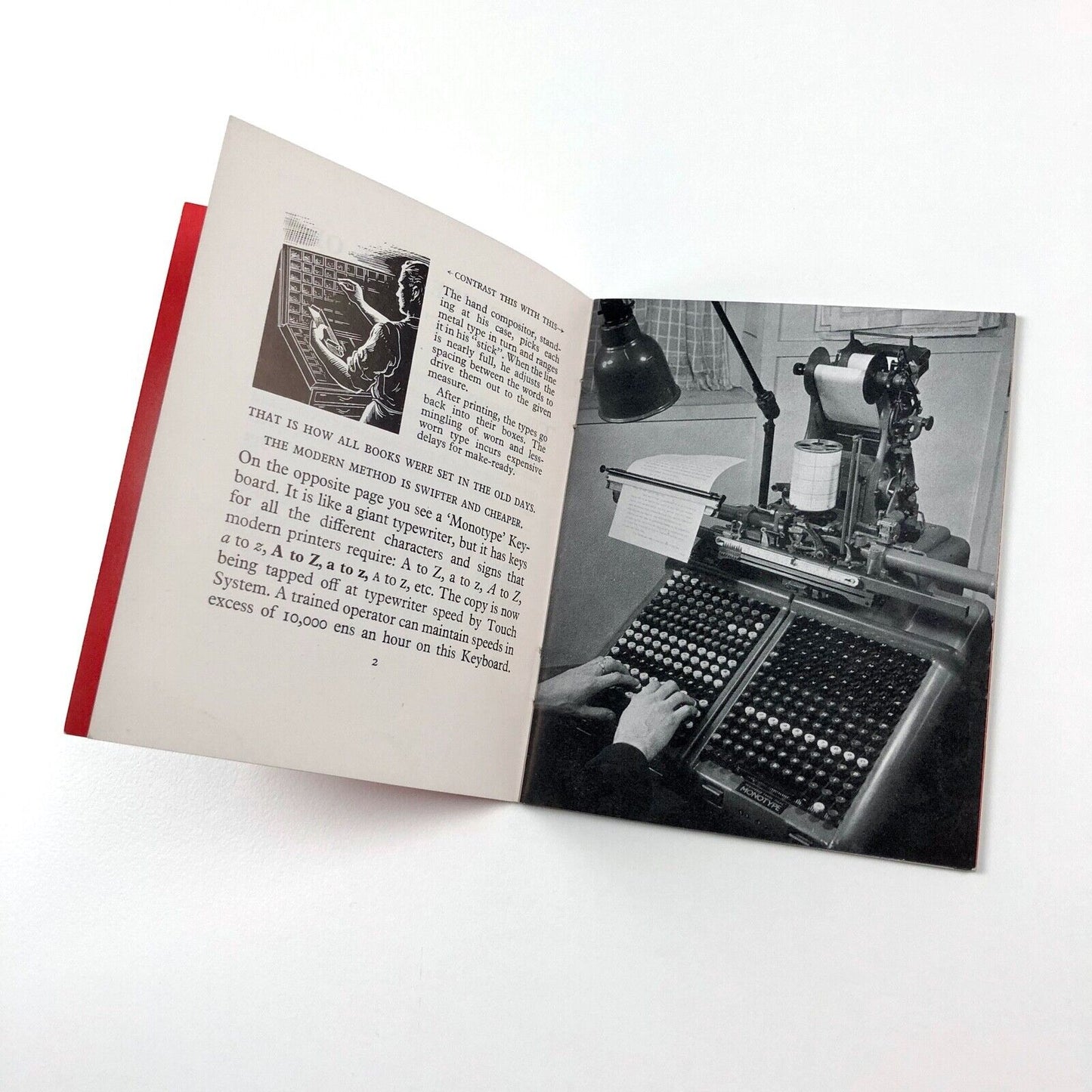 A Pocket Picture Book of Monotype Machines | Undated, presumed 1960s