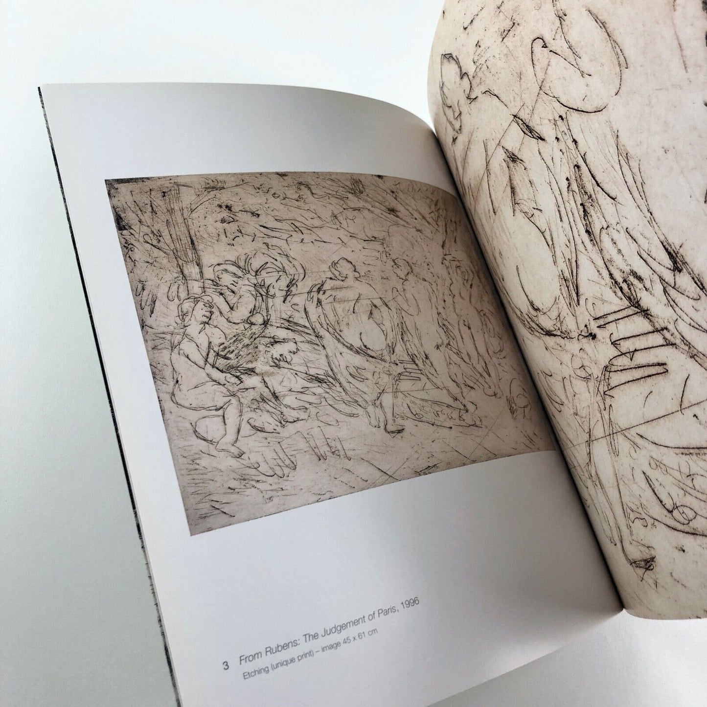 Leon Kossoff. Unique Prints From paintings at National Gallery | Art Space Gallery catalogue and private view invite, 2008