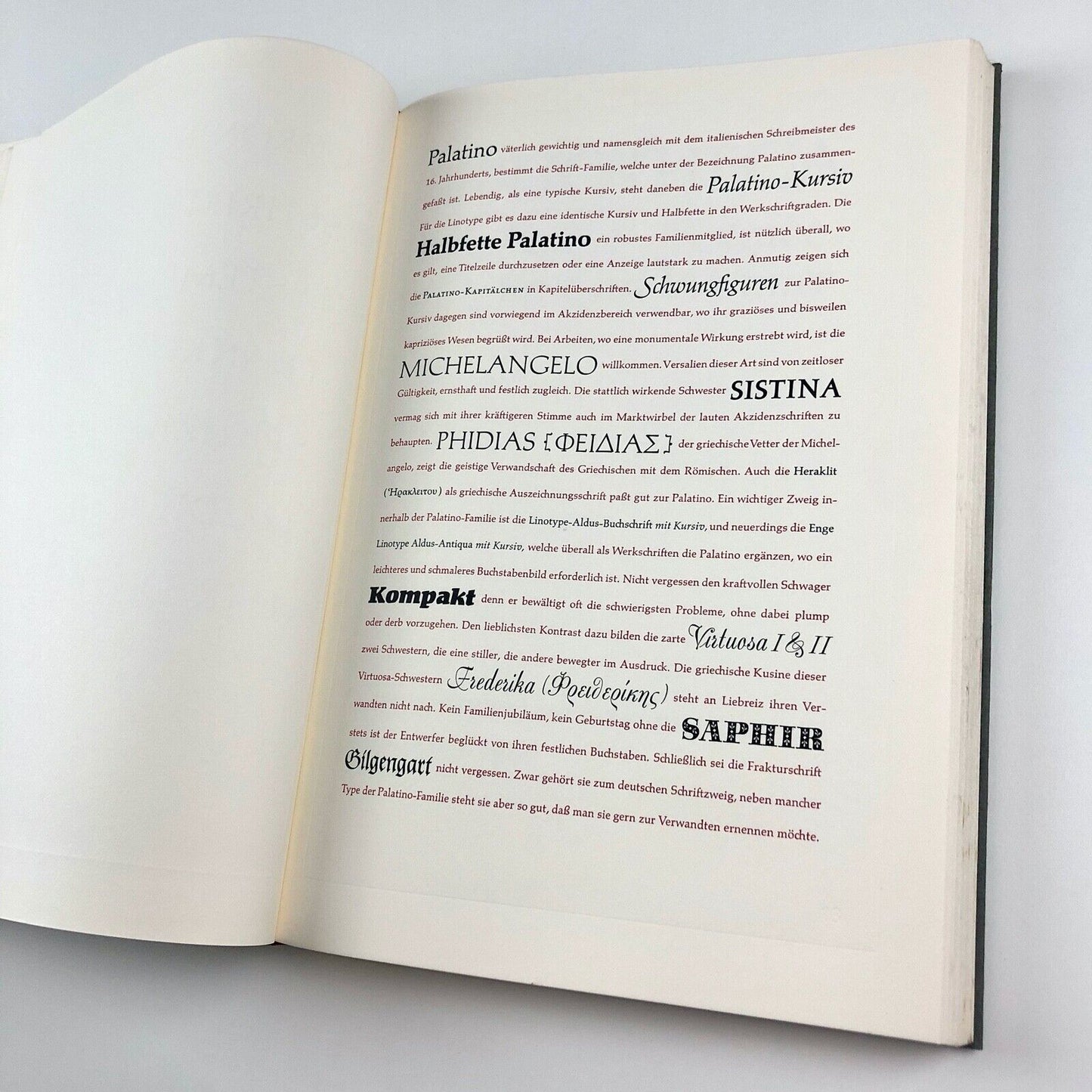 Typographische Variationen by Herman Zapf, 1963
