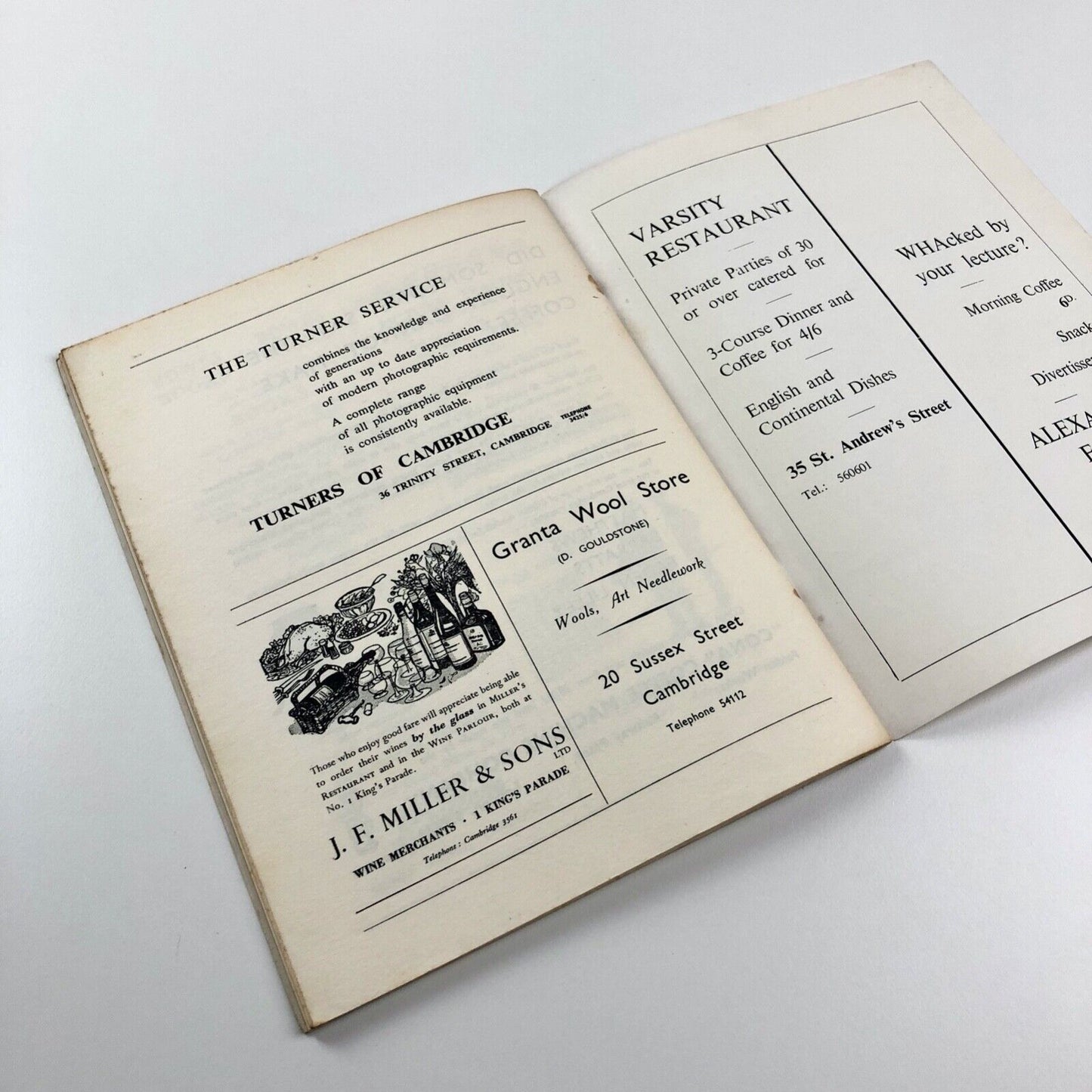 Cambridge Opinion magazine | No. 7, March 1958 | Edited by Robin McLaren