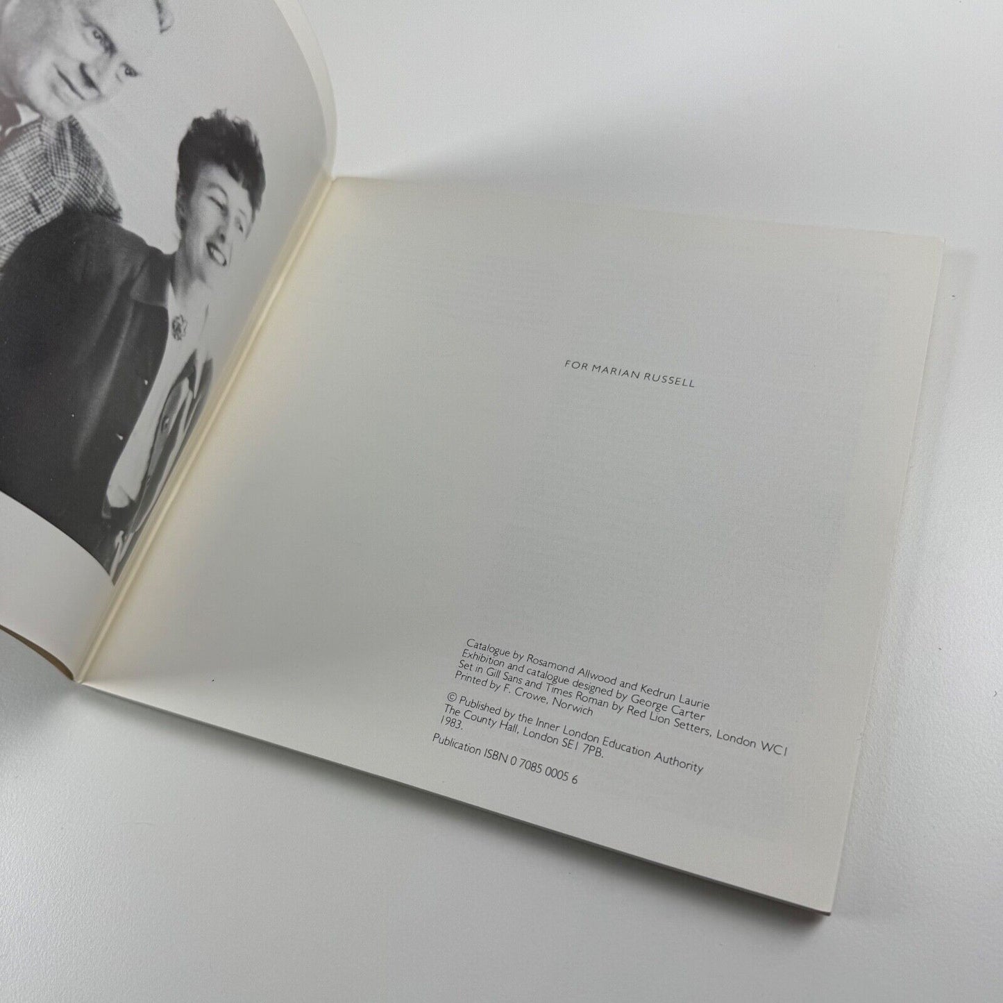 R.D. Russell | Marian Pepler | touring exhibition including Geffrye Museum, 1983/4