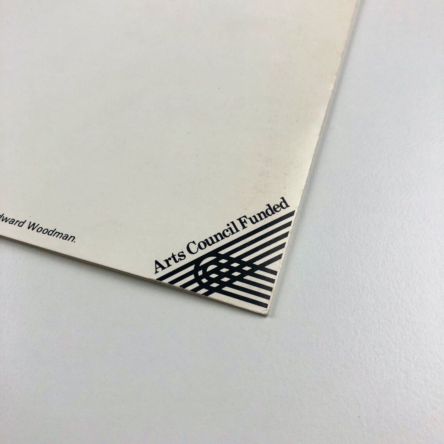 Folding card for Incidentally... The Winchester Gallery, 1986 | Selected by Sue Arrowsmith. Text by Michael Archer |