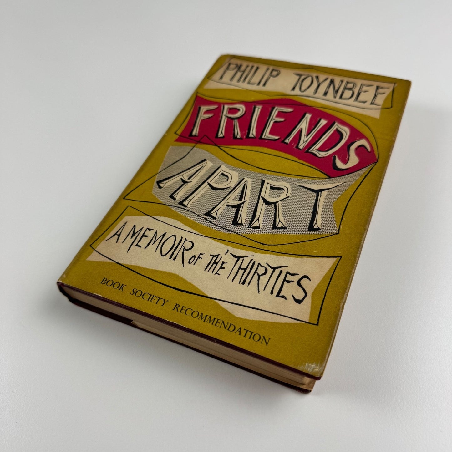 Friends Apart. A memoir of the thirties by Philip Toynbee. Macgibbon & Kee, 1954