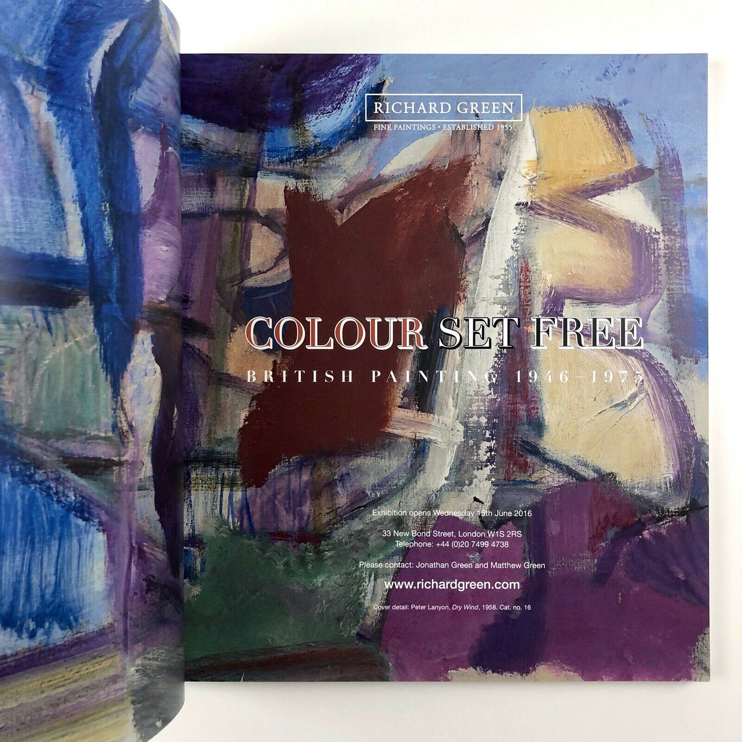 Colour Set Free. British Painting 1946-1973 | Richard Green Fine Paintings catalogue, 2016