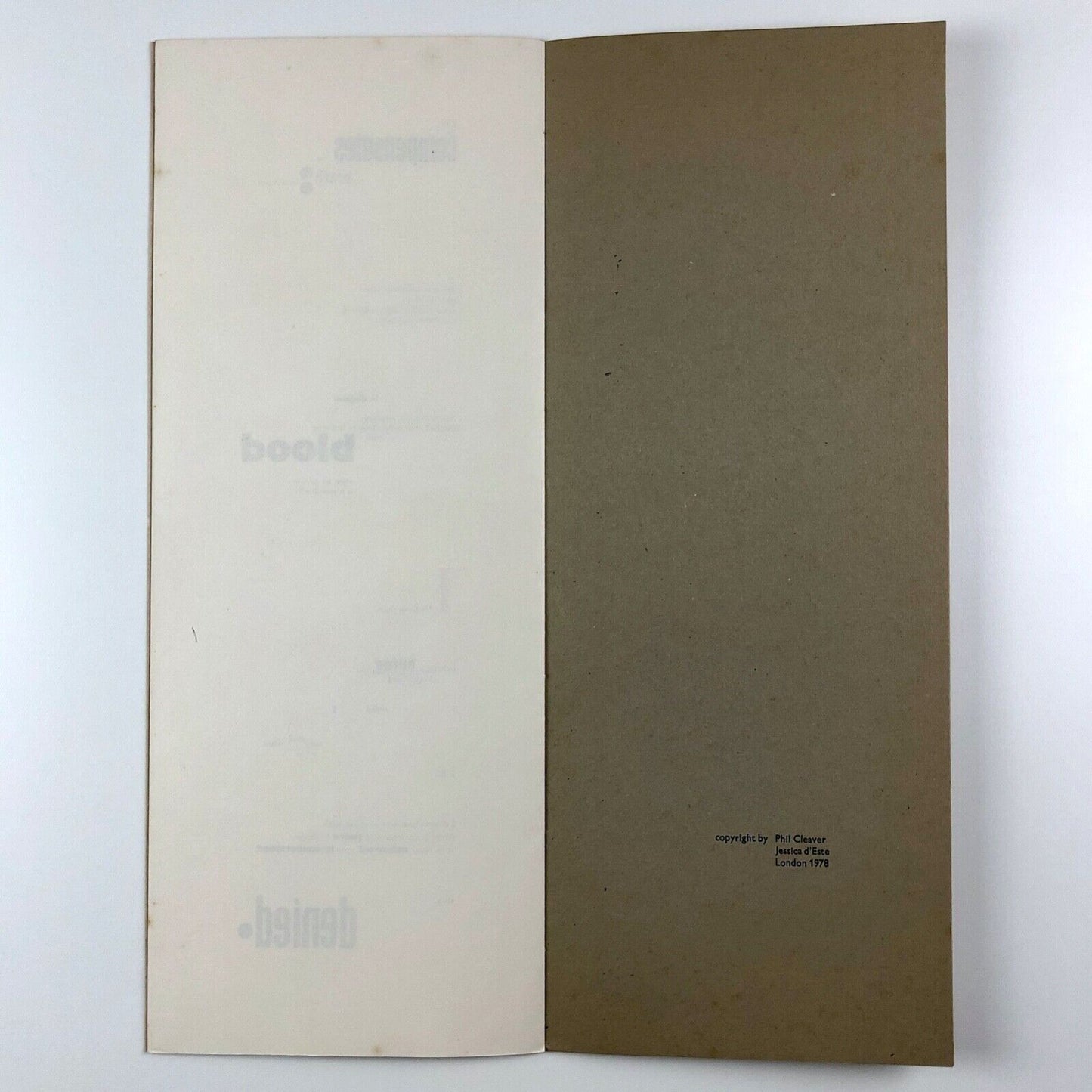 Love Song Cycle | Set by Phil Cleaver – Four Poems by Jessica d'Este, 1978
