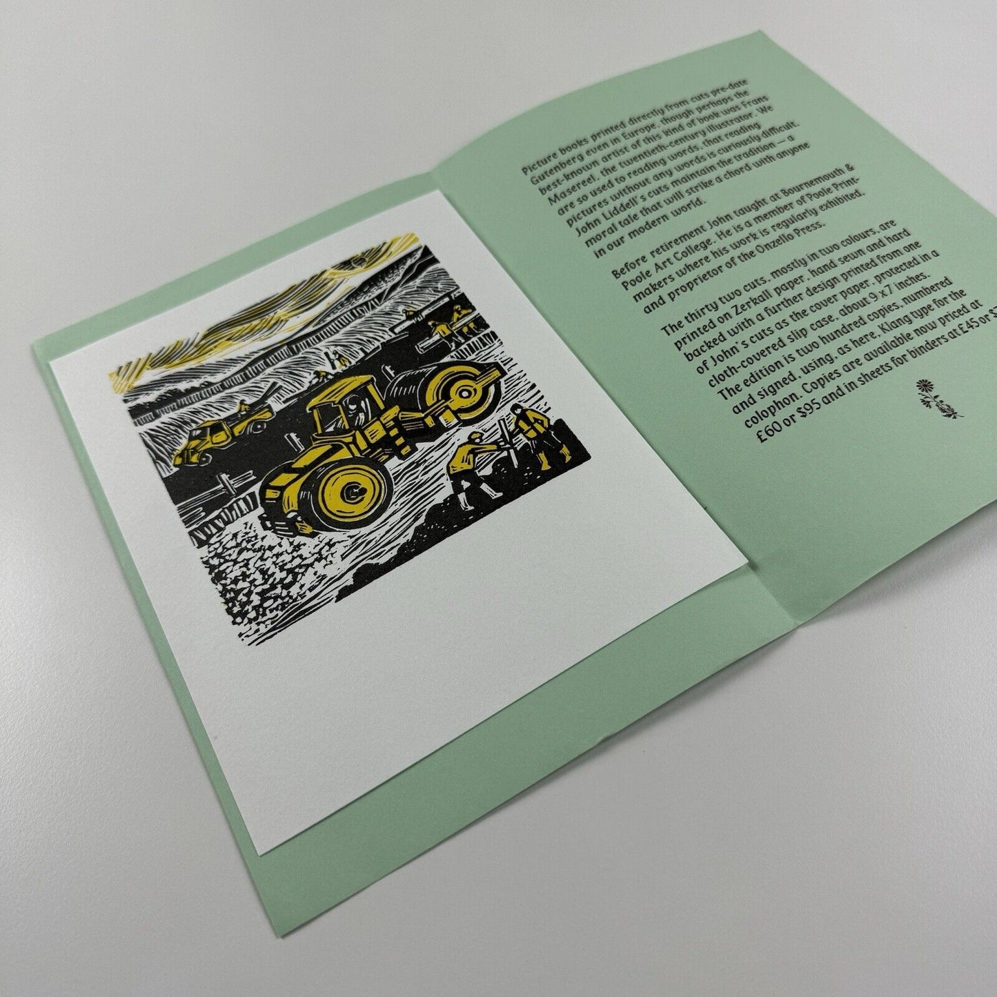 Prospectus for John Liddell The Tree House | Incline Press, 2001