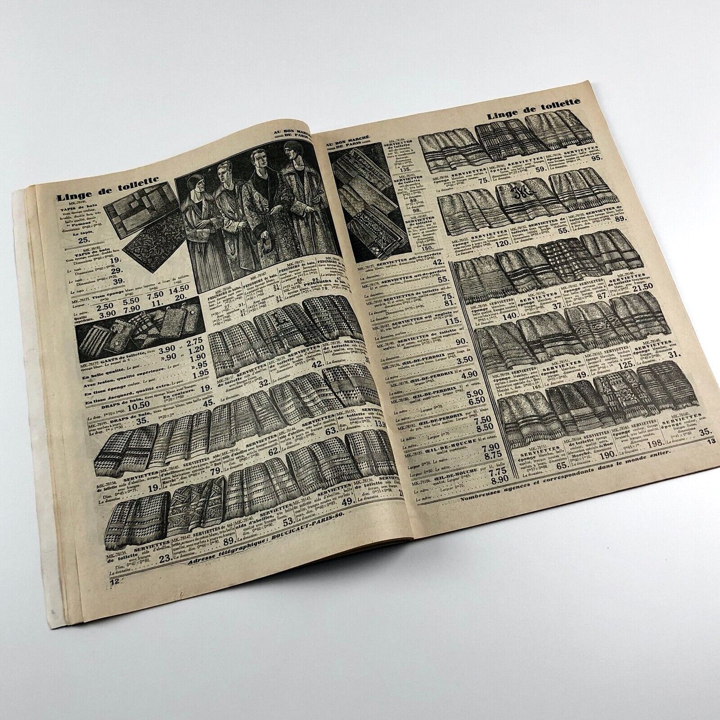 Au Bon Marché de Paris, Maison a Boucicaut | Mail order catalogue, early 20th century