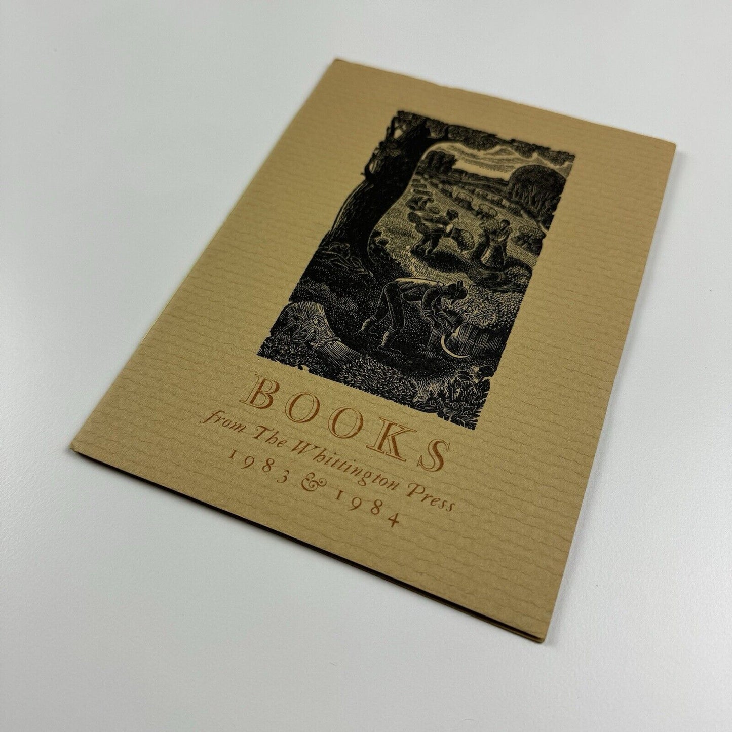 Books from The Whittington Press 1983 & 1984 | Leaflet/prospectus
