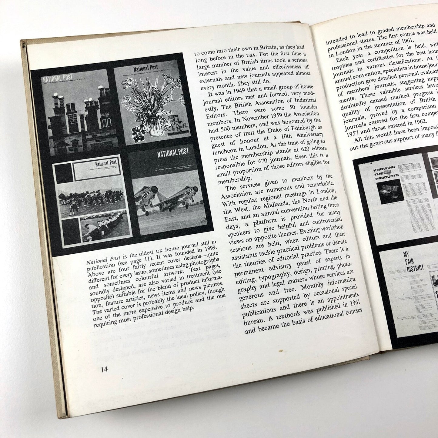 House Journals by John W. Hazzlewood | Vista Books 'Facts Of Print' series, 1963