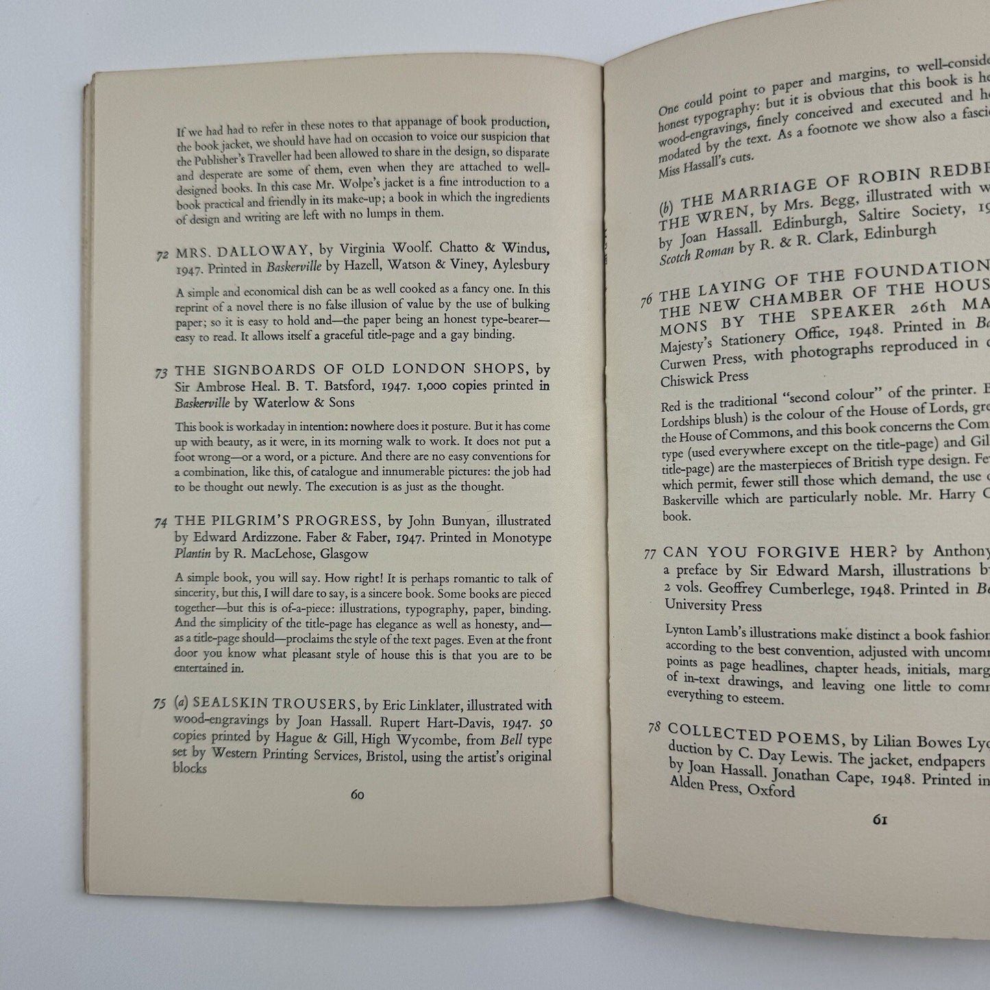 Modern Books & Writers | 1951 Exhibition at the National Book League