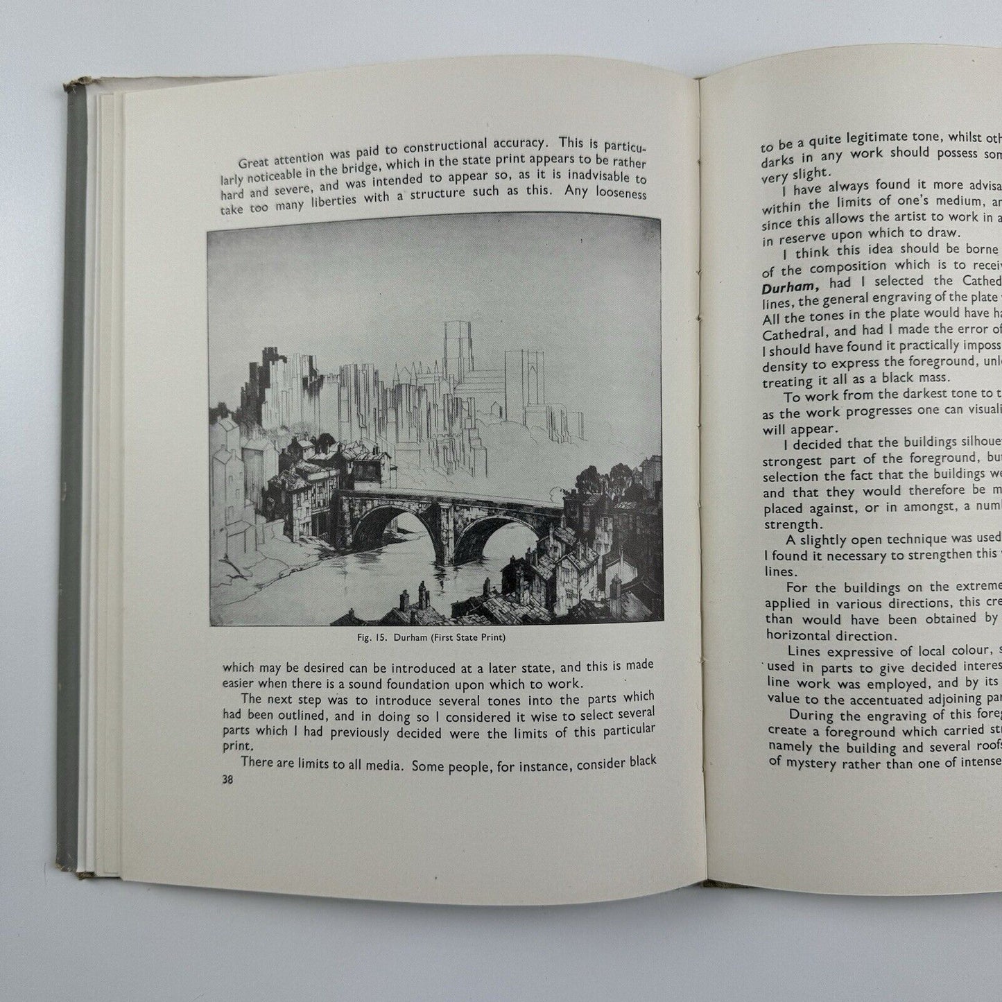 Line Engraving by Kenneth Steel | The Student's Art Book | Sir Isaac Pitman & Co, 1938