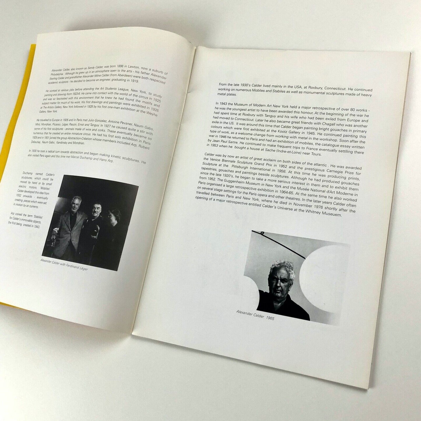 Alexander Calder 1898–1976 | Adam Gallery exhibition catalogue