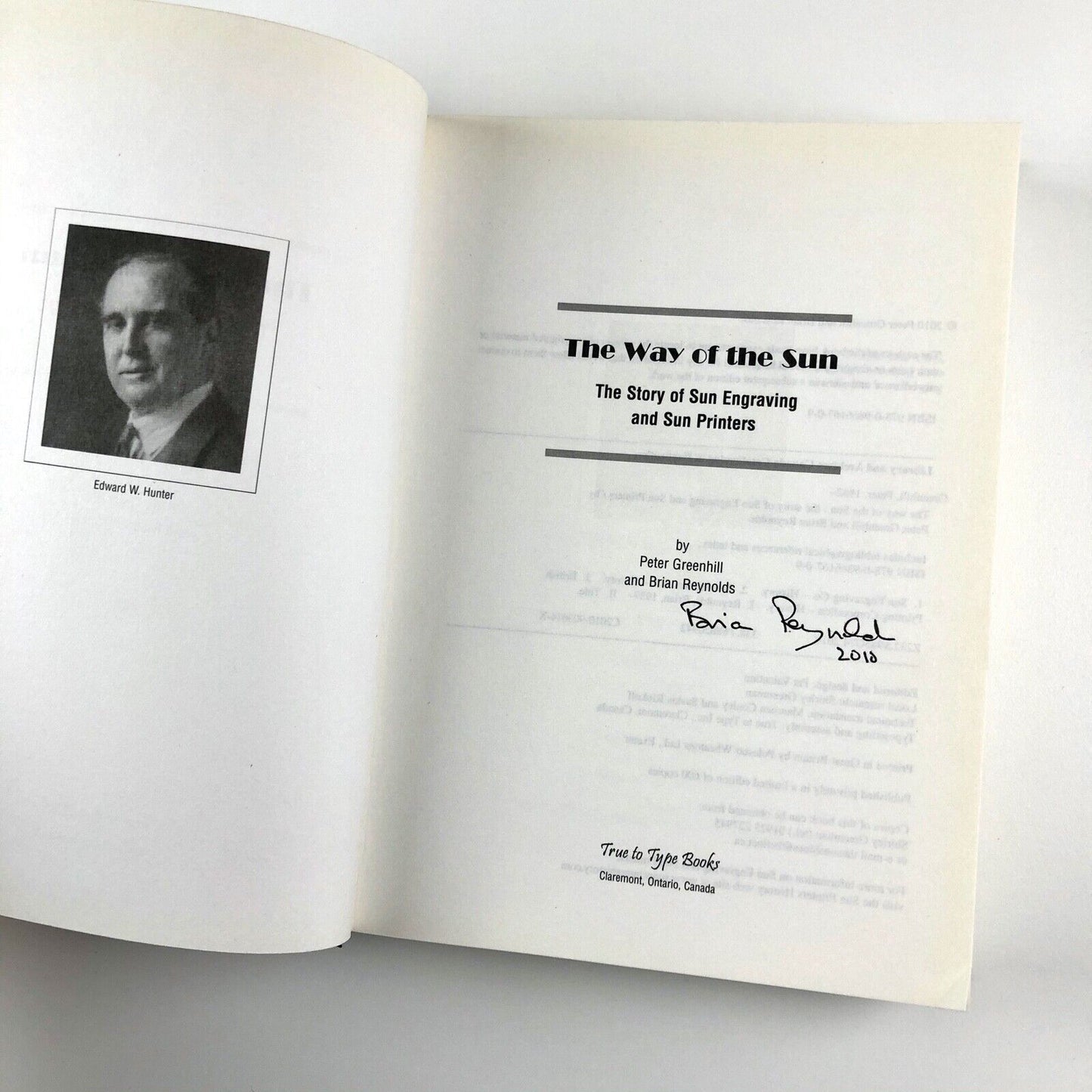 The Way of the Sun: Story of Sun Engraving & Sun Printers | Greenhill, Reynolds