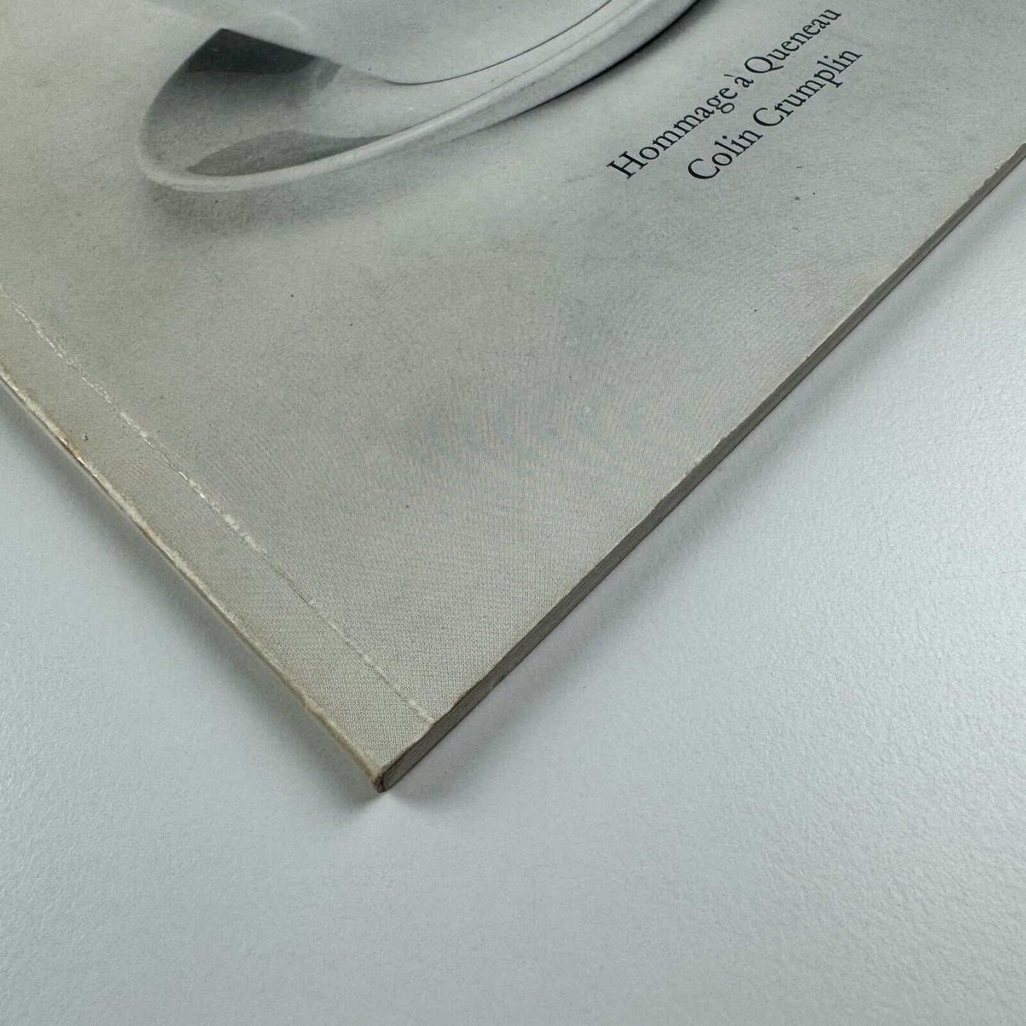 Hommage à Queneau – Colin Crumplin, 1977 | Marked up proof copy