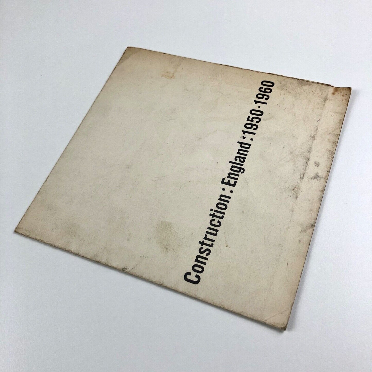 Construction: England: 1950-1960 | Drian Gallery, 1961 exhibition catalogue