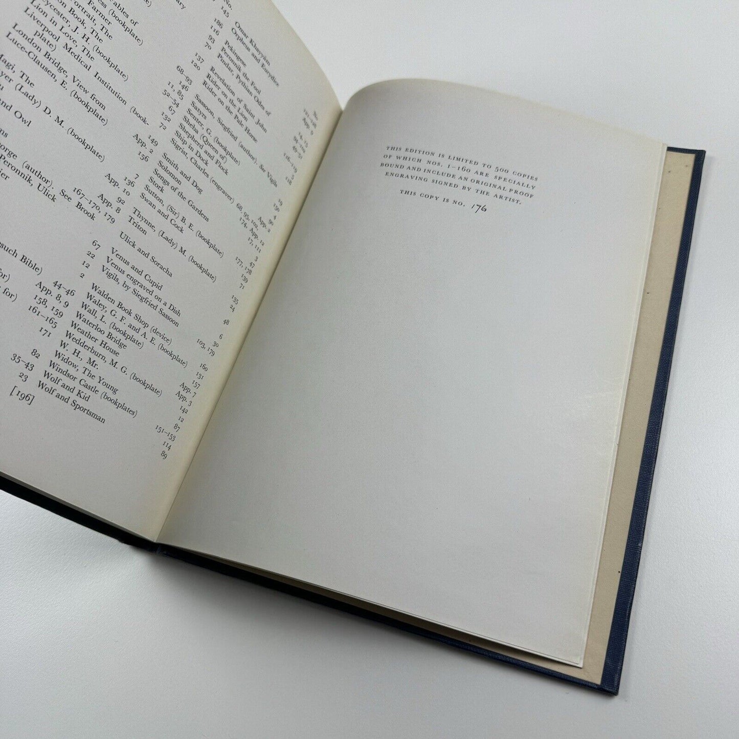 An Iconography of the Engravings of Stephen Gooden. Preface and introduction by Campbell Dodgson | Elkin Mathews, 1944