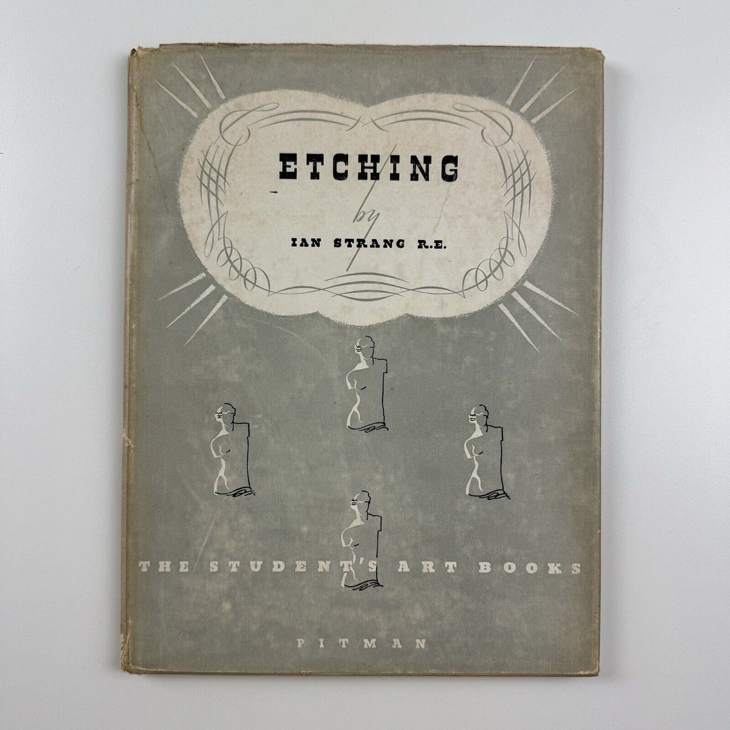 Etching by Ian Strang | The Student’s Art Books. Pitman, 1946 | Mercers' School