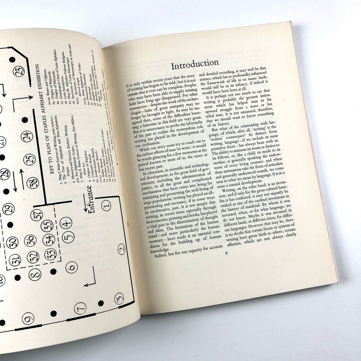 Alphabet Exhibition. The Alphabet Throughout the Ages | Staples Press London, 1953