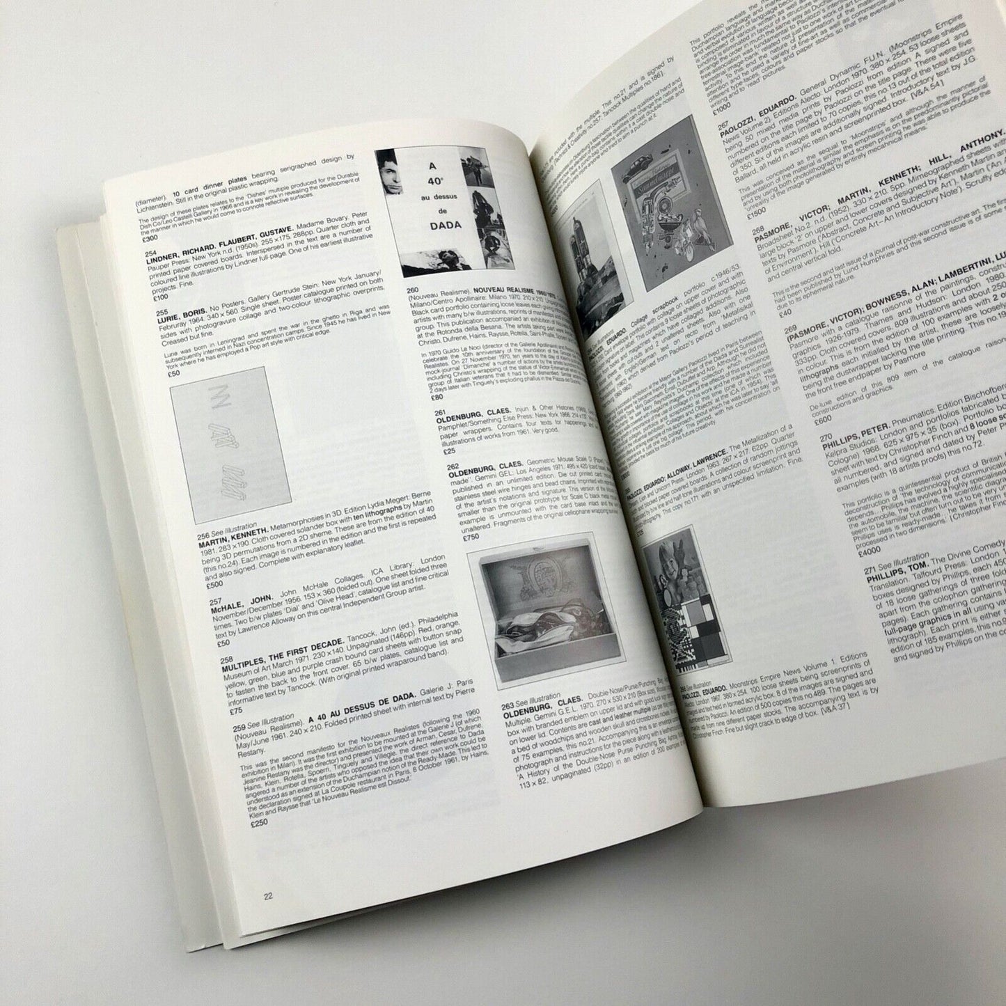 Documents of the Avant-Garde 1945–1990 | Sam Fogg Rare Books | Catalogue 13 | Gordon House design