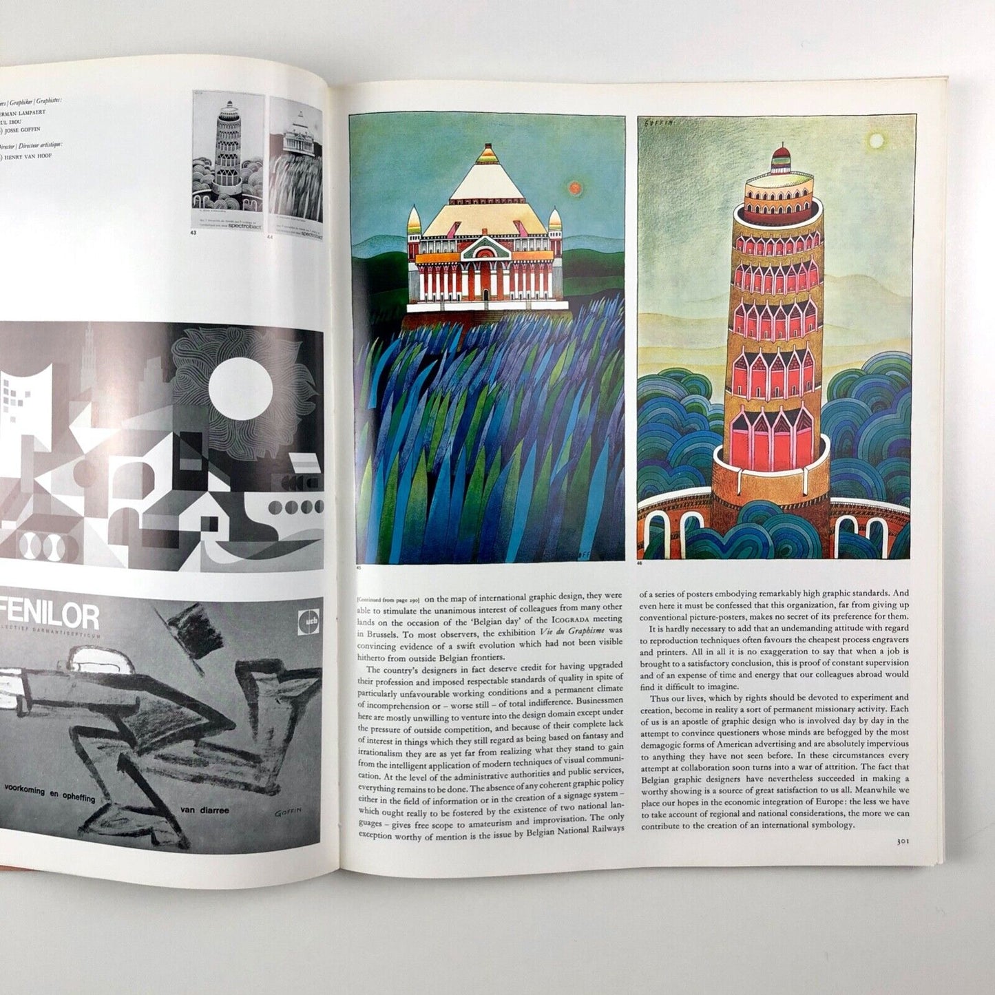 Graphis International Journal of Graphic Art and Applied Art No 144 Vol 25 1969/70. Walter Herdeg The Graphis Press